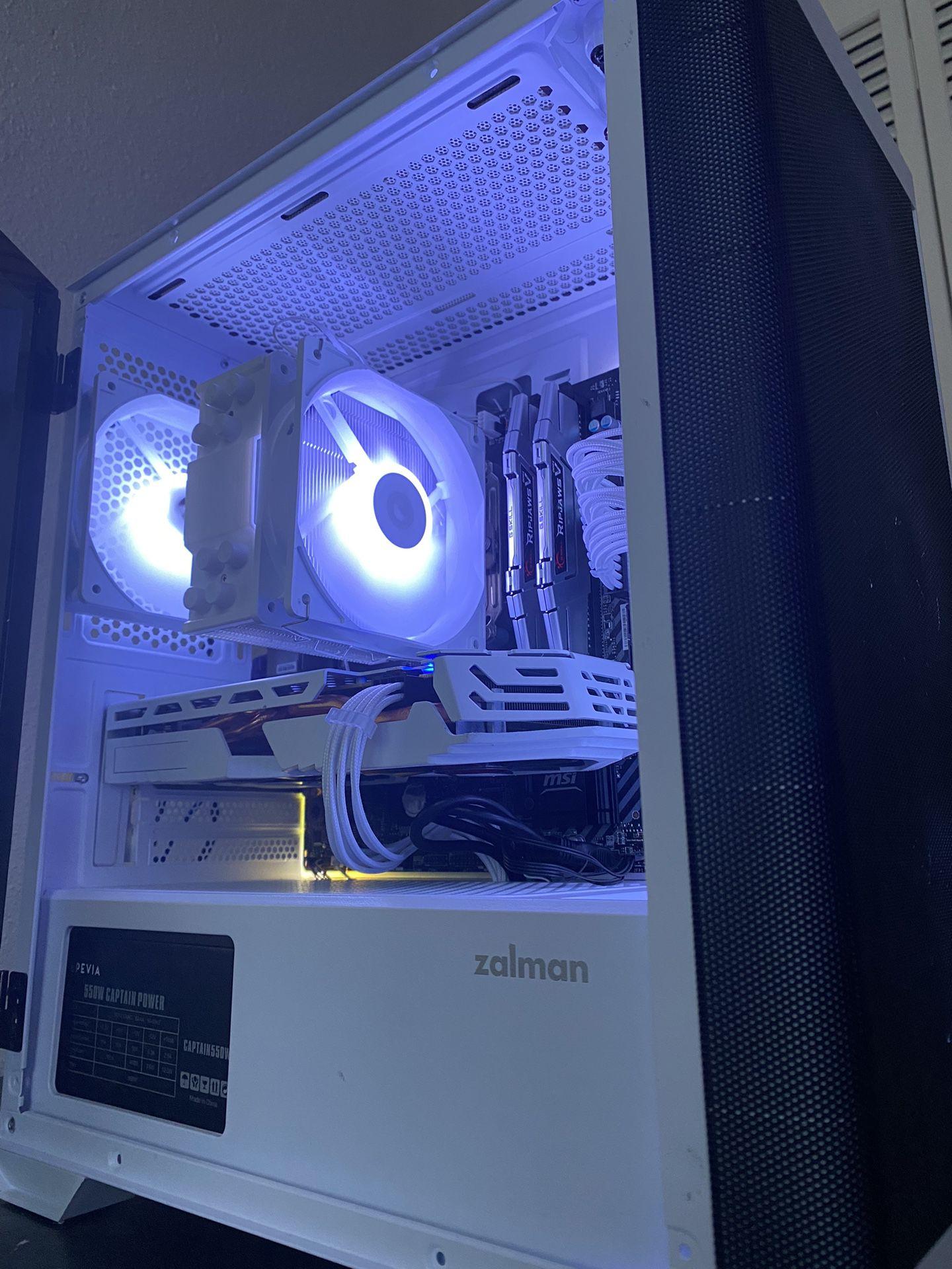 Custom Built Gaming PC(Ryzen 5 1600 + Rx 580 4gb + 16gb Ram)