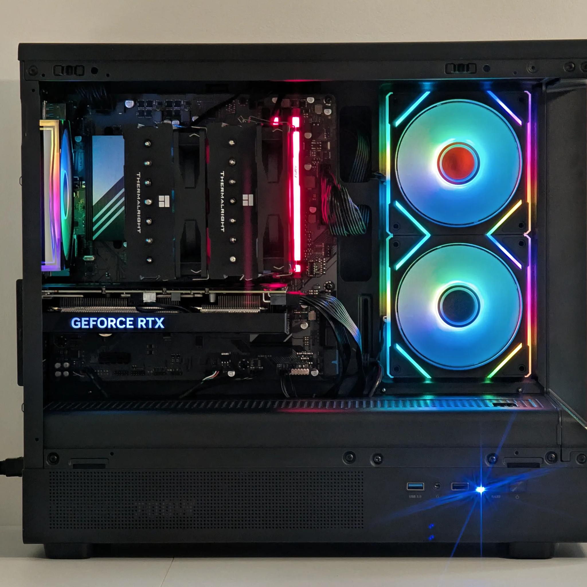 Ryzen 7 7700 + RTX 4060 Ti Gaming PC