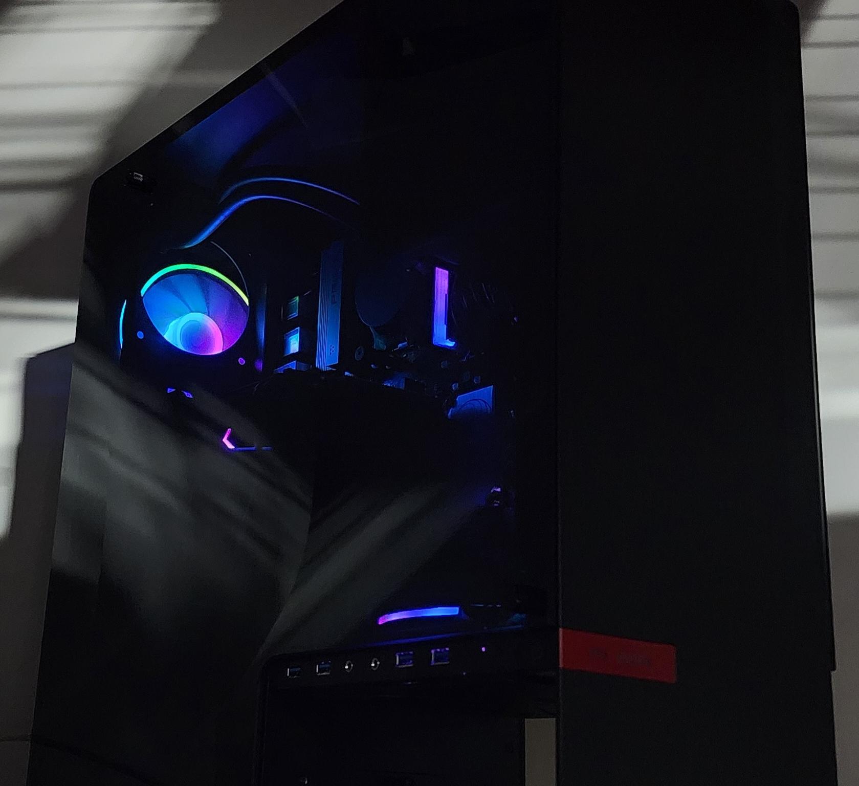 Gaming PC Ryzen 5 8500G 16GB RAM 240GB SSD+2TB HDD RTX 3060 Ti 8G Win11 Computer