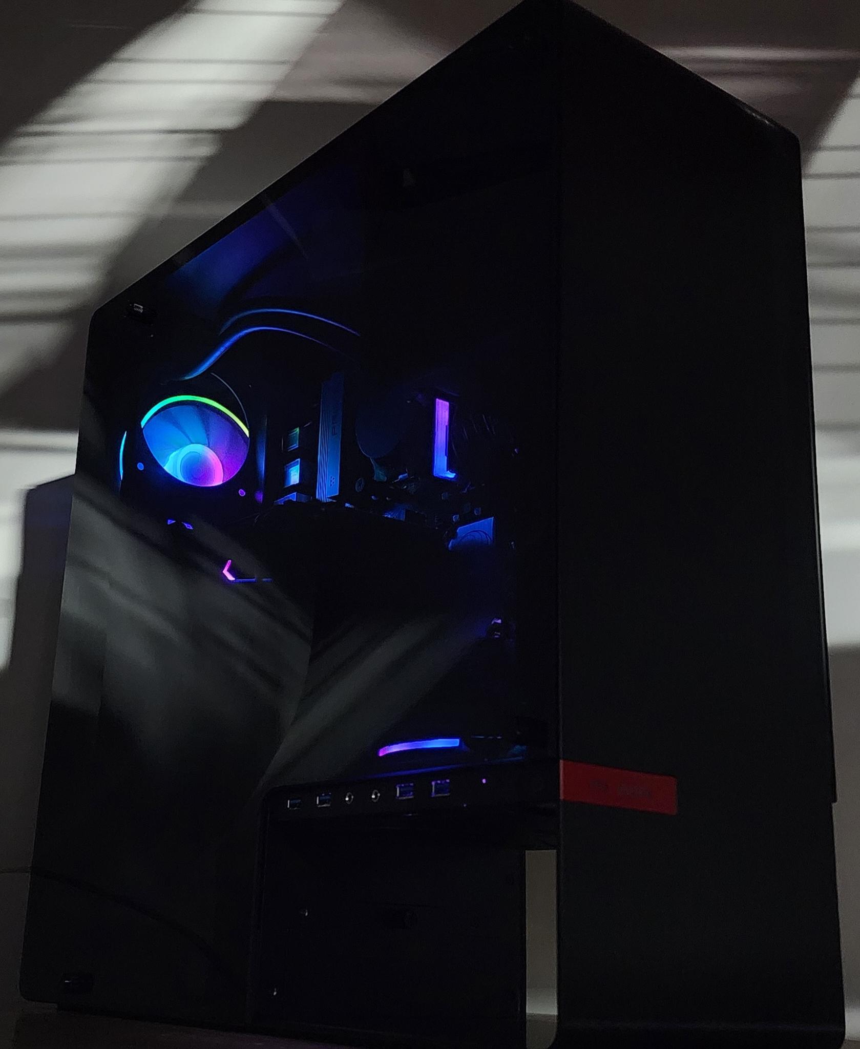 Gaming PC Ryzen 5 8500G 16GB RAM 240GB SSD+2TB HDD RTX 3060 Ti 8G Win11 Computer
