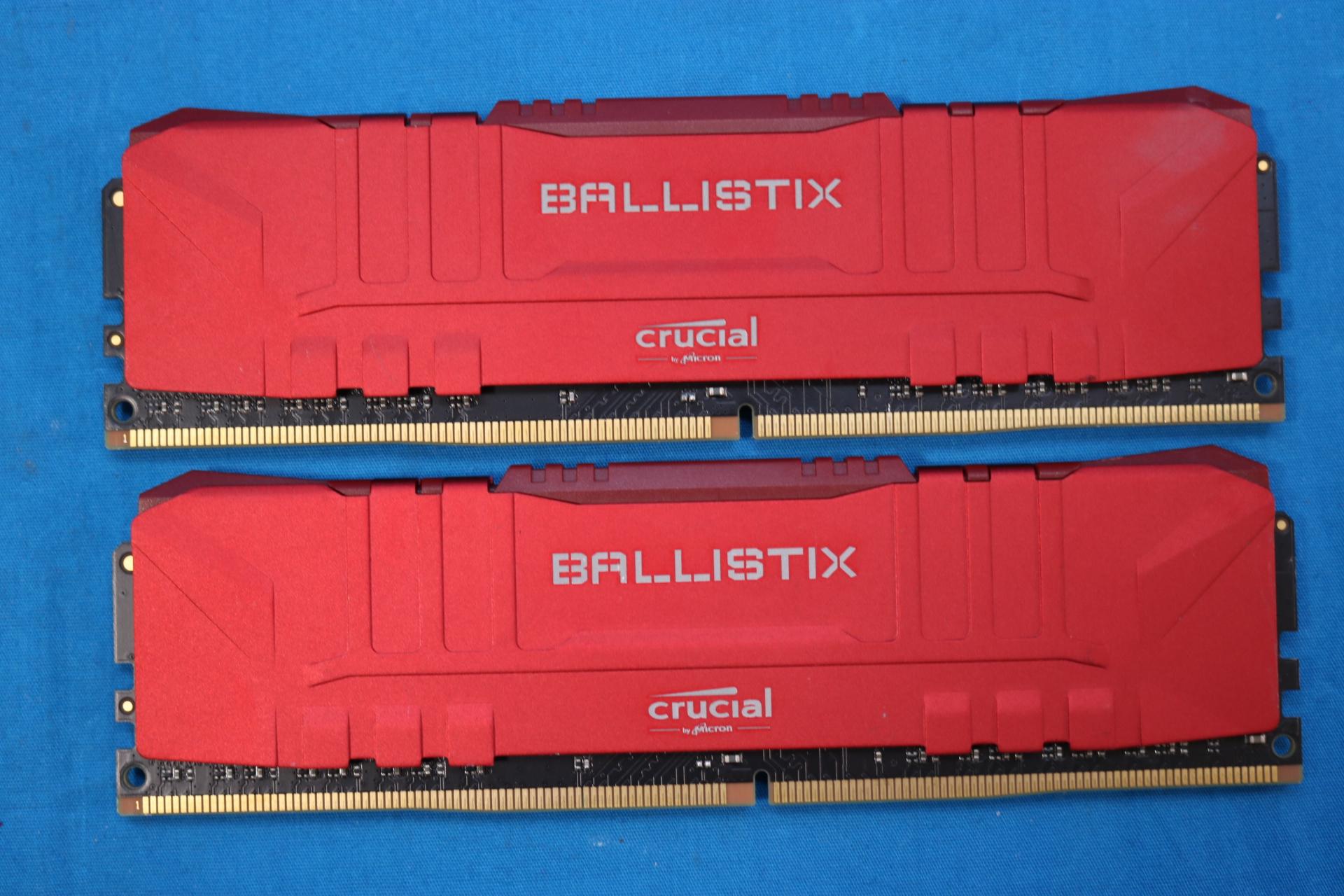 Crucial Ballistix 16GB (2x8GB) DDR4-3000MHz CL15 Desktop RAM (Red) - 4313002597