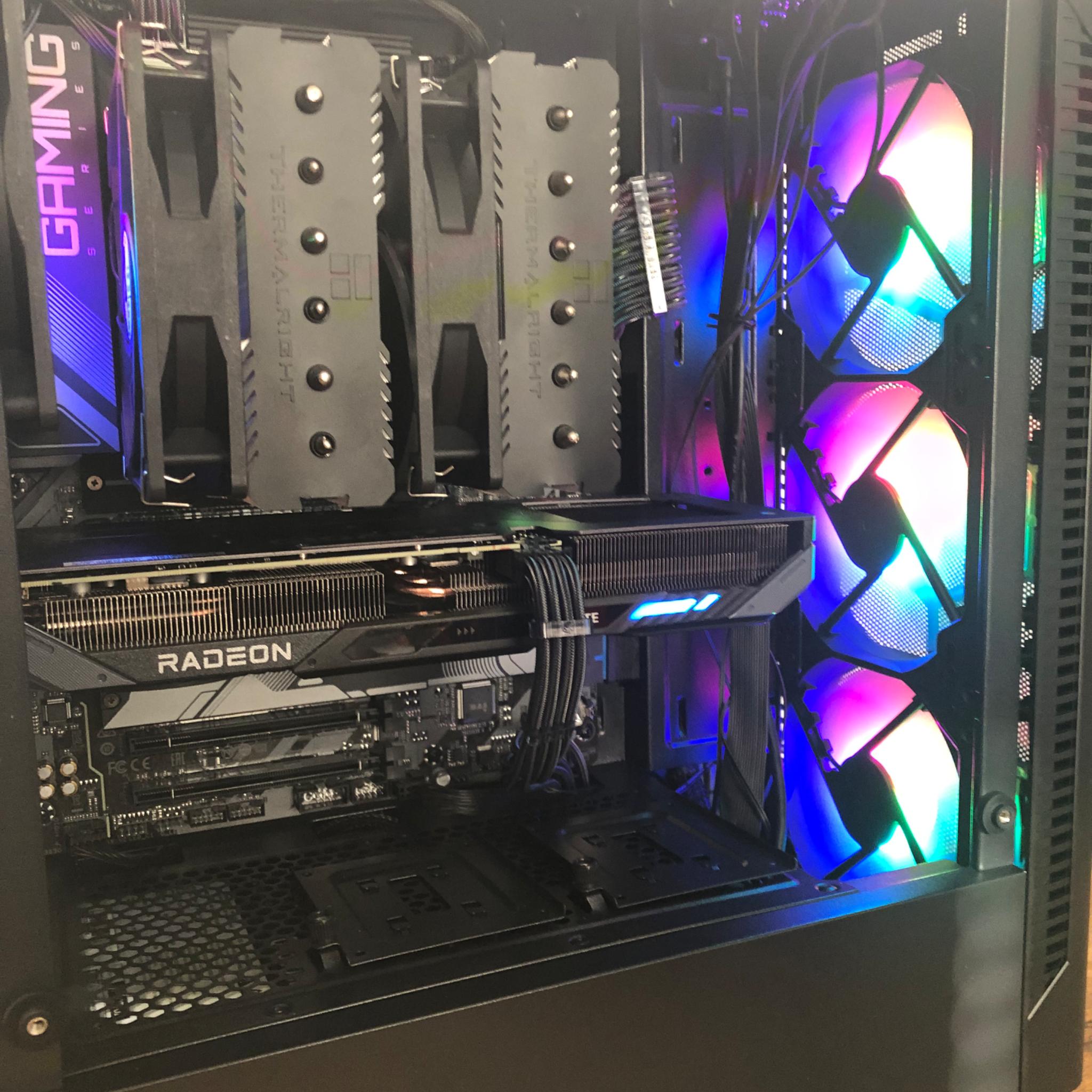 RGBEAST🌈7700X💥9060XT 16GB🌈NEW BUILD!