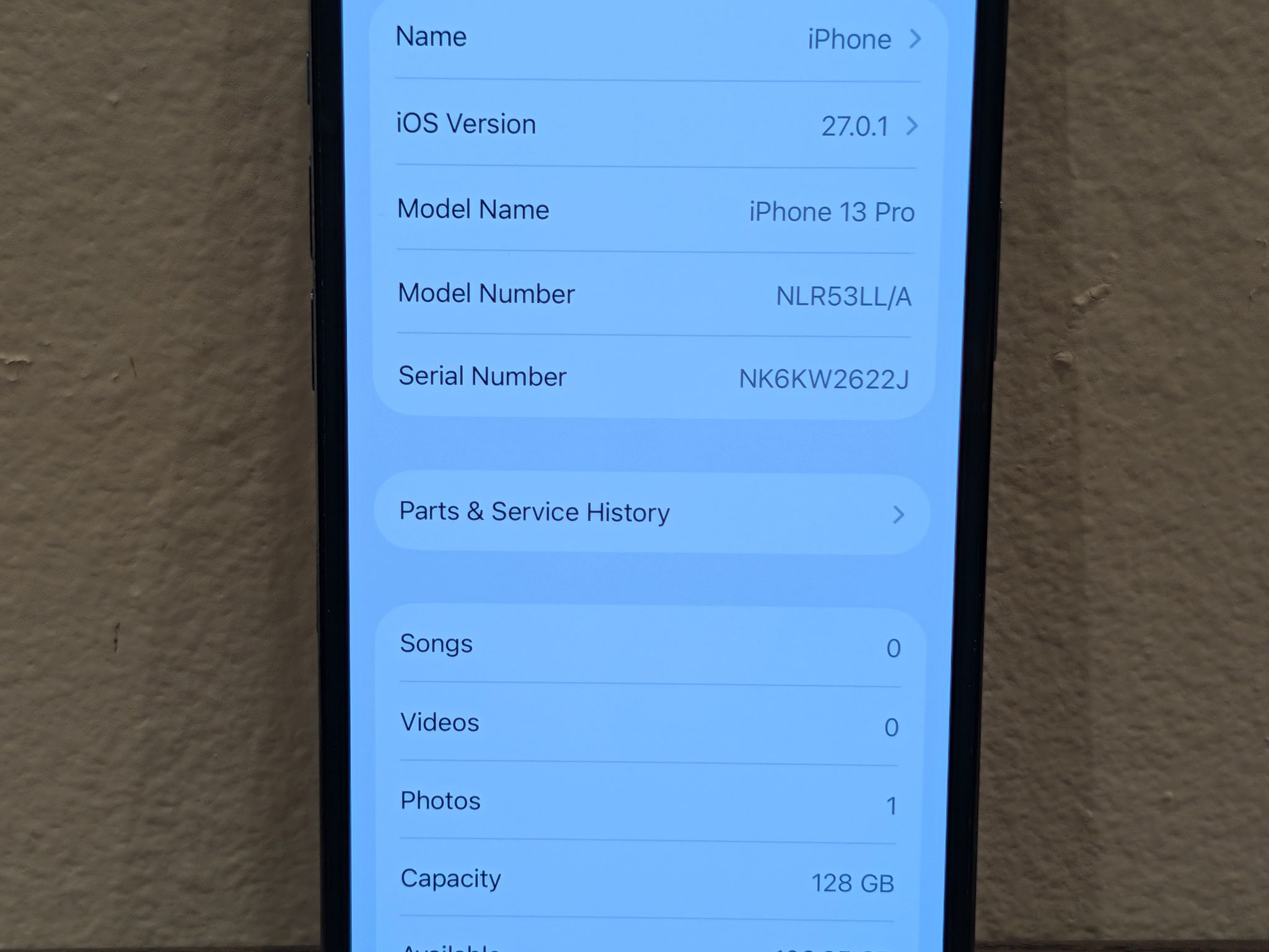 Apple iPhone 13 Pro - 128GB - Sierra Blue - Unlocked - Good Condition
