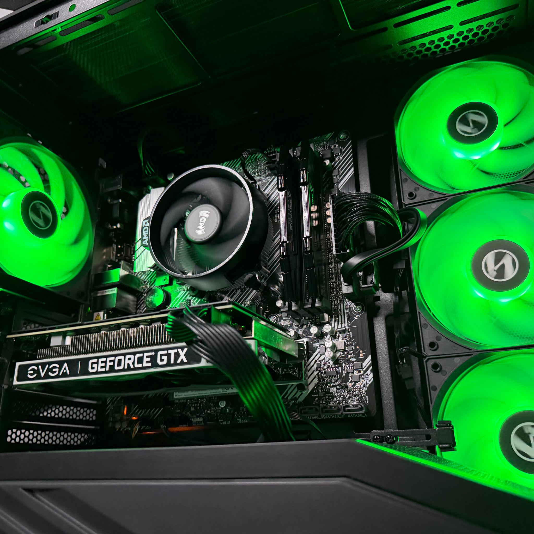 💸😈 THE BUDGET BADDIE 😈💸 GeForce GTX 1660 Ti Custom Gaming PC - Ryzen 5 5500