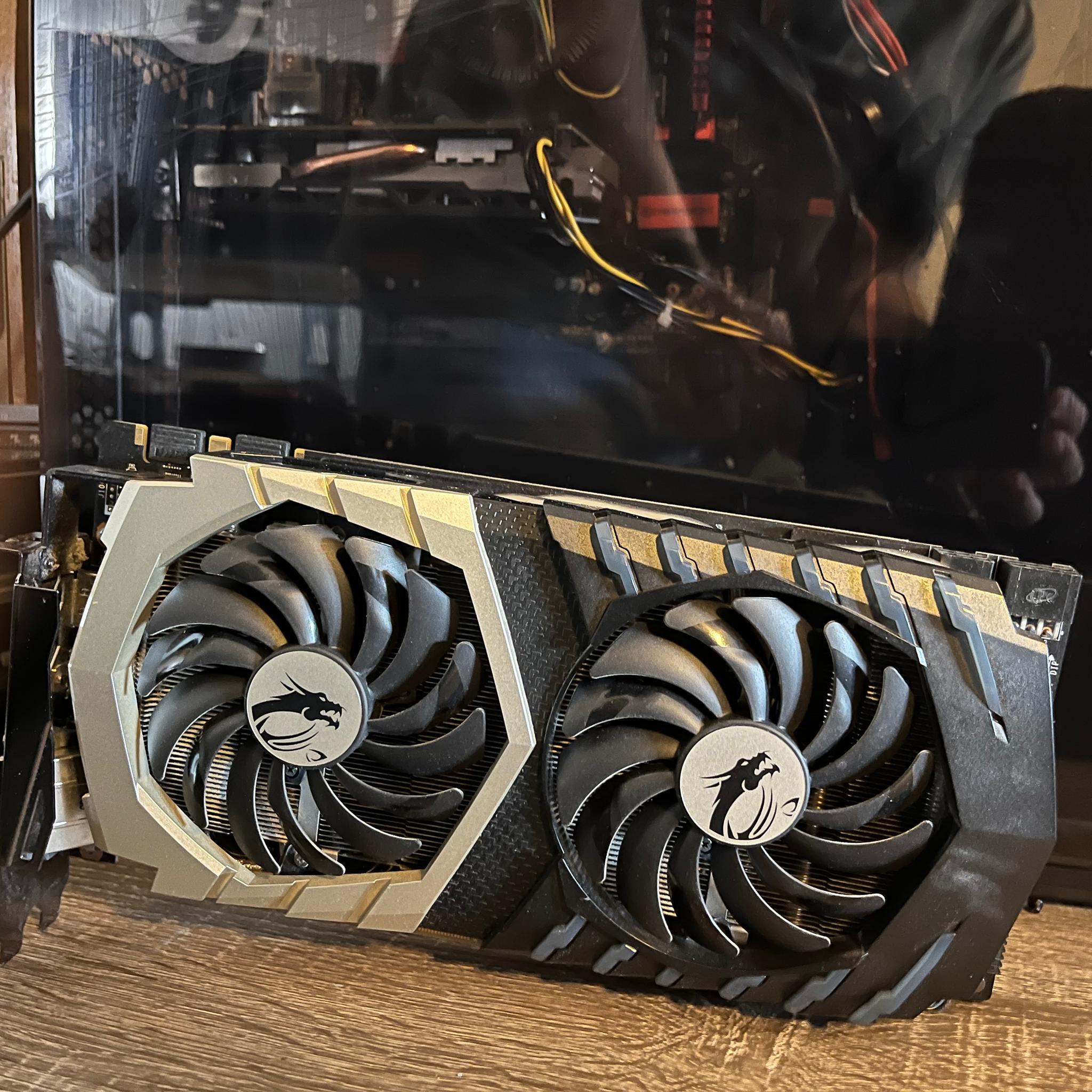 Nvidia GeForce 1070ti from MSI