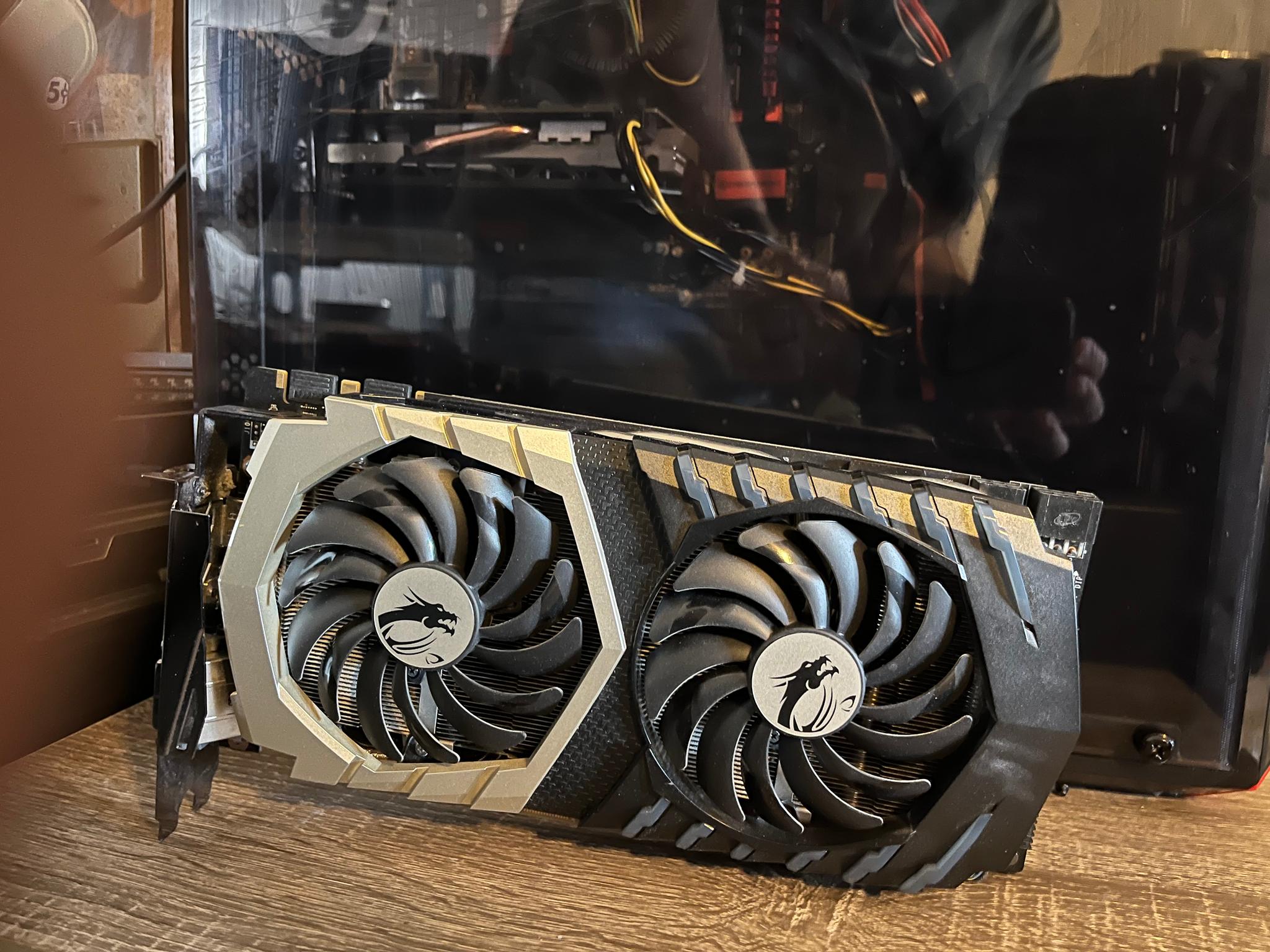Nvidia GeForce 1070ti from MSI
