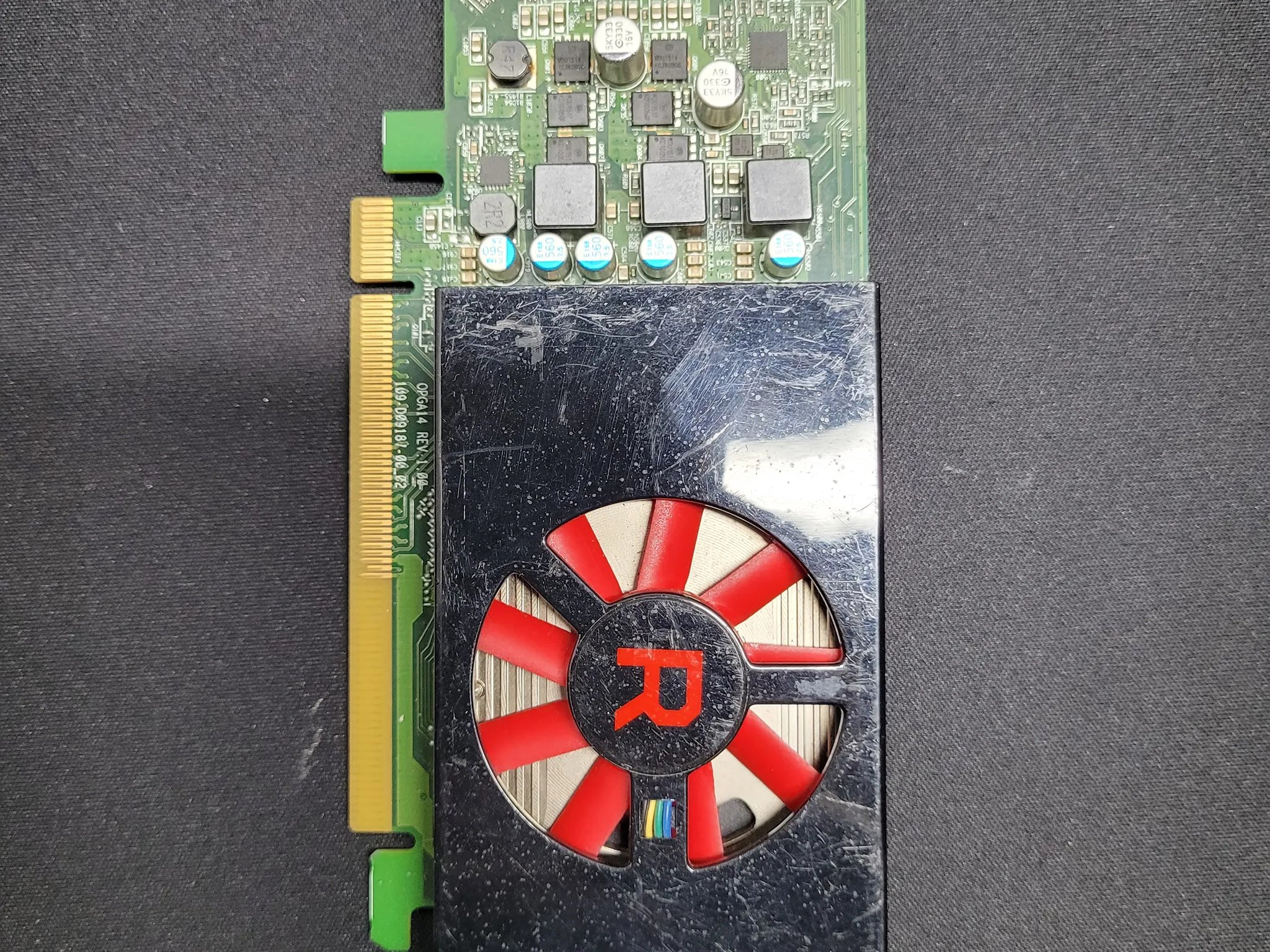 RX 550 - 4gb - No I/O Shield