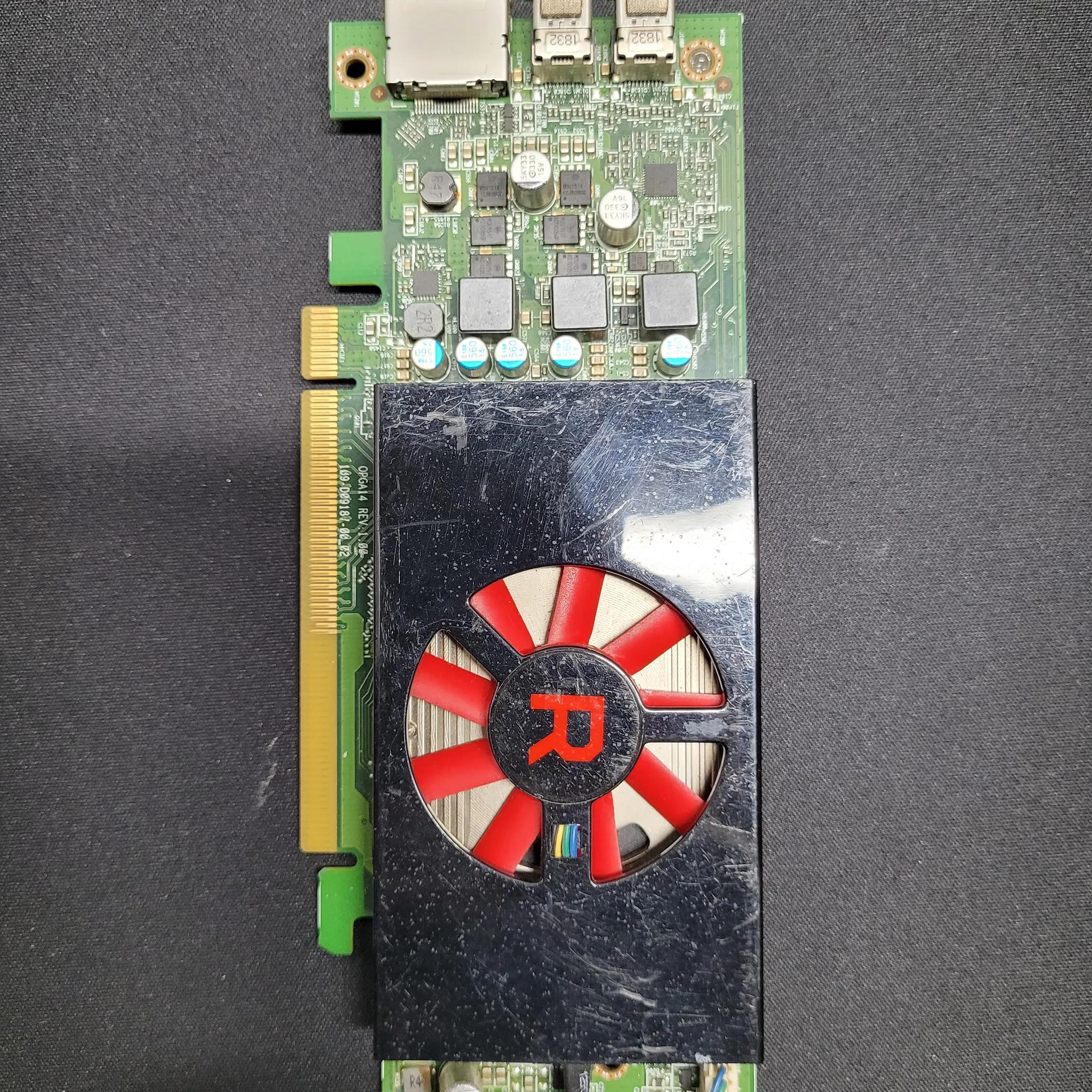 RX 550 - 4gb - No I/O Shield