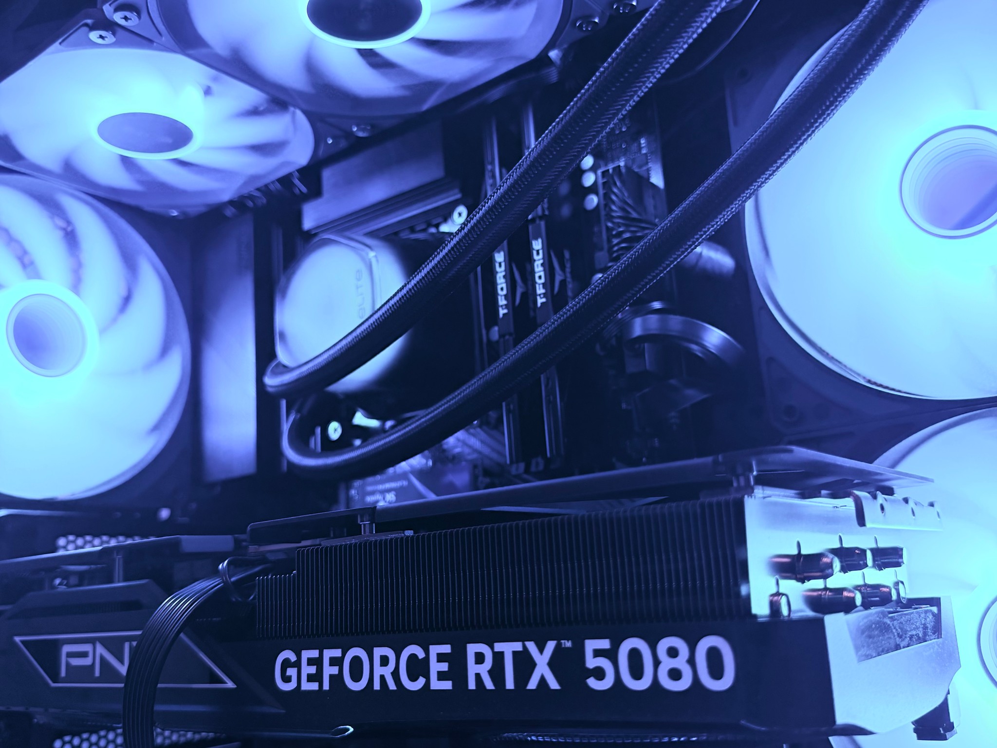 🖤⛈️"Black Thunder"⚡️🖤| 4k Gaming | RTX 5080 | 64gb DDR5 | i9 14900kf | 2tb SSD | WiFi