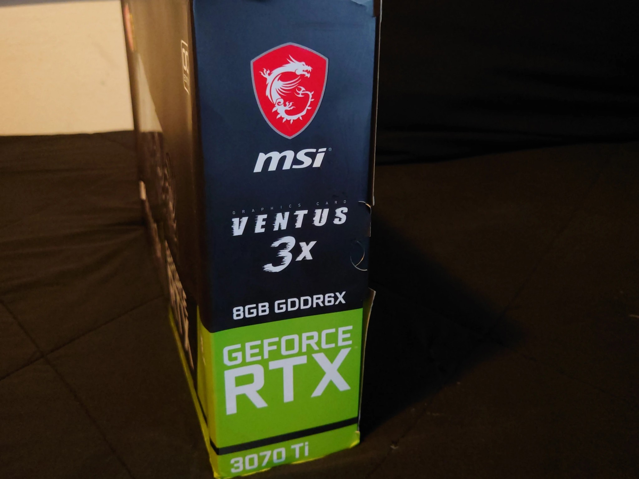 Selling | Used like New | MSI GeForce RTX 3070 Ti VENTUS 3X 8G OC Edition