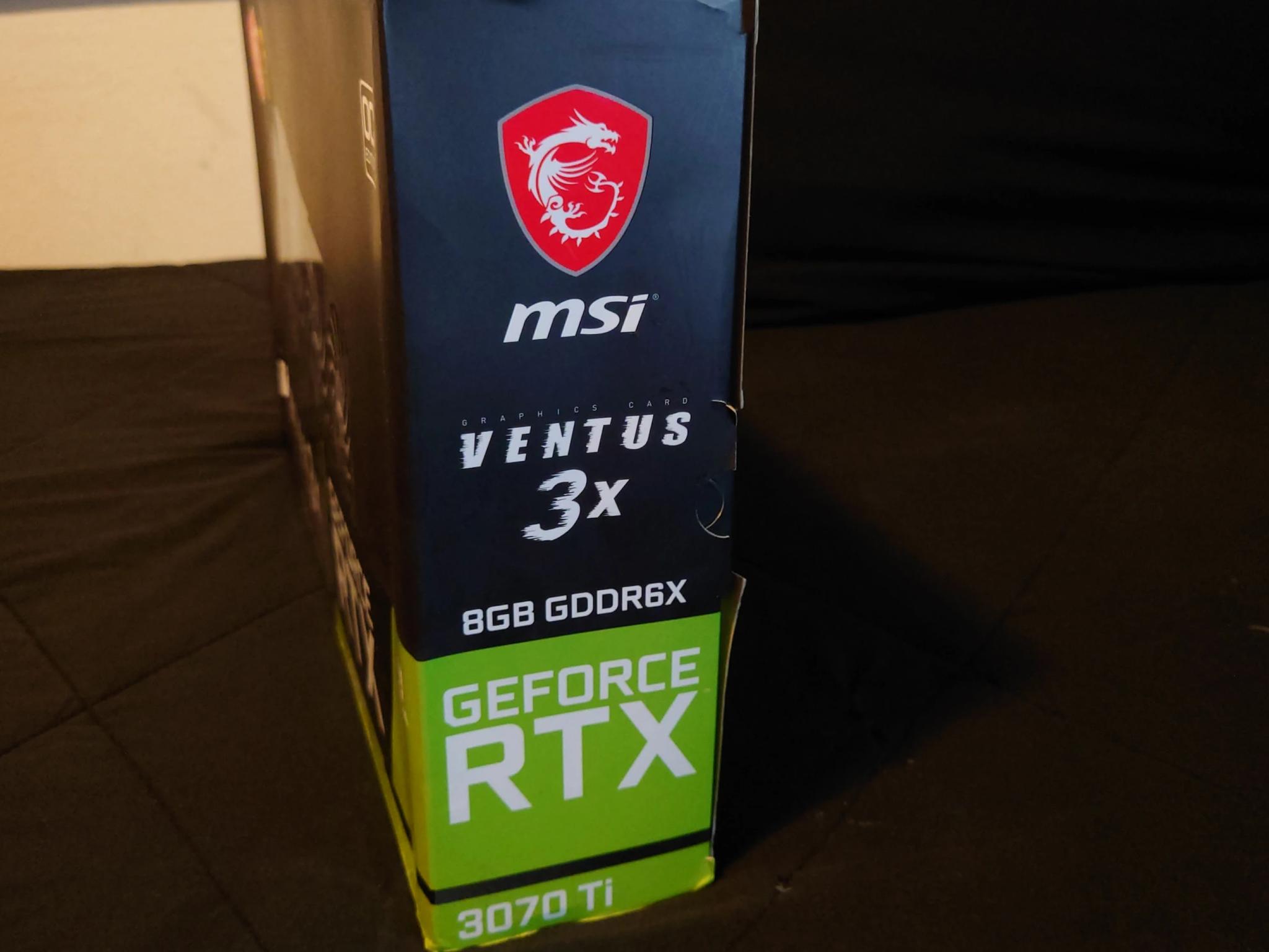 Selling | Used like New | MSI GeForce RTX 3070 Ti VENTUS 3X 8G OC Edition
