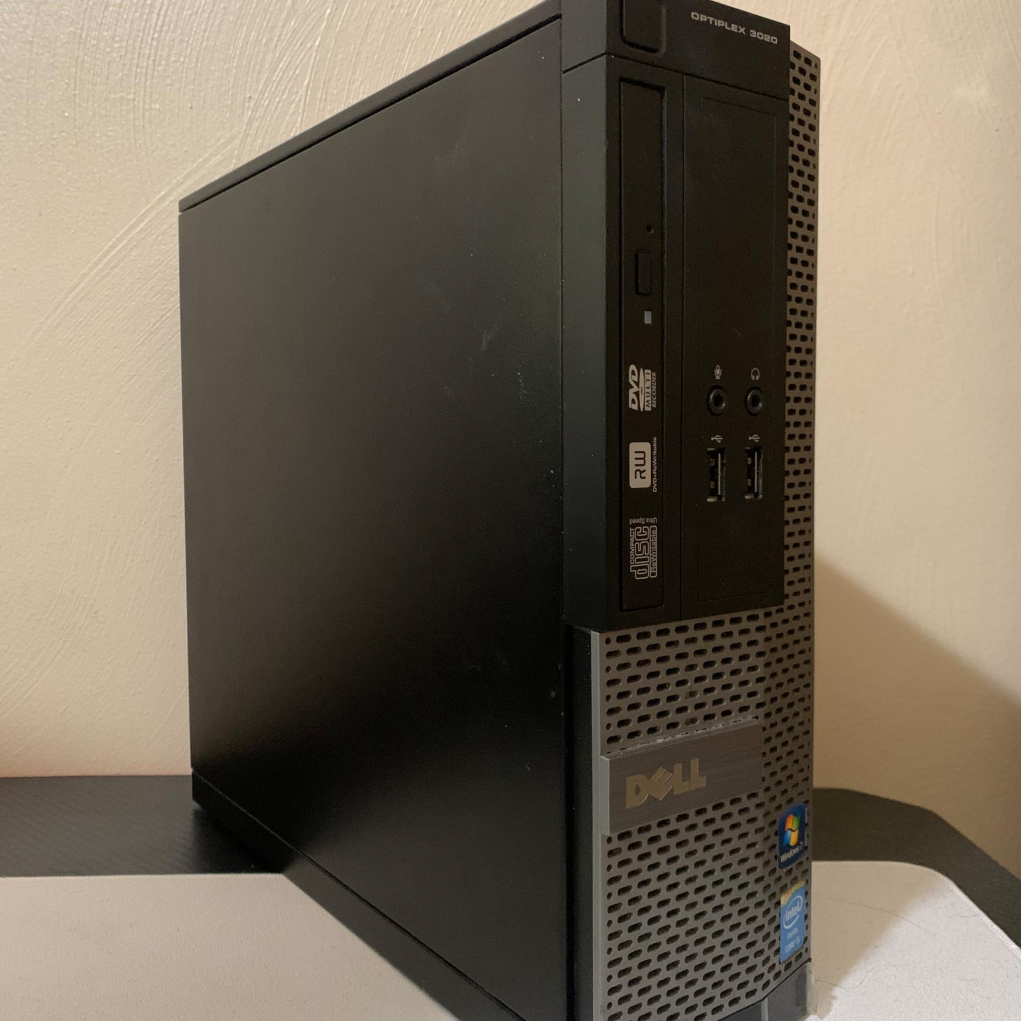 Ultra Budget Gaming PC - Optiplex 3020 SFF Intel i5 GT 1030 8GB RAM Windows 11 250GB SSD 500GB HDD