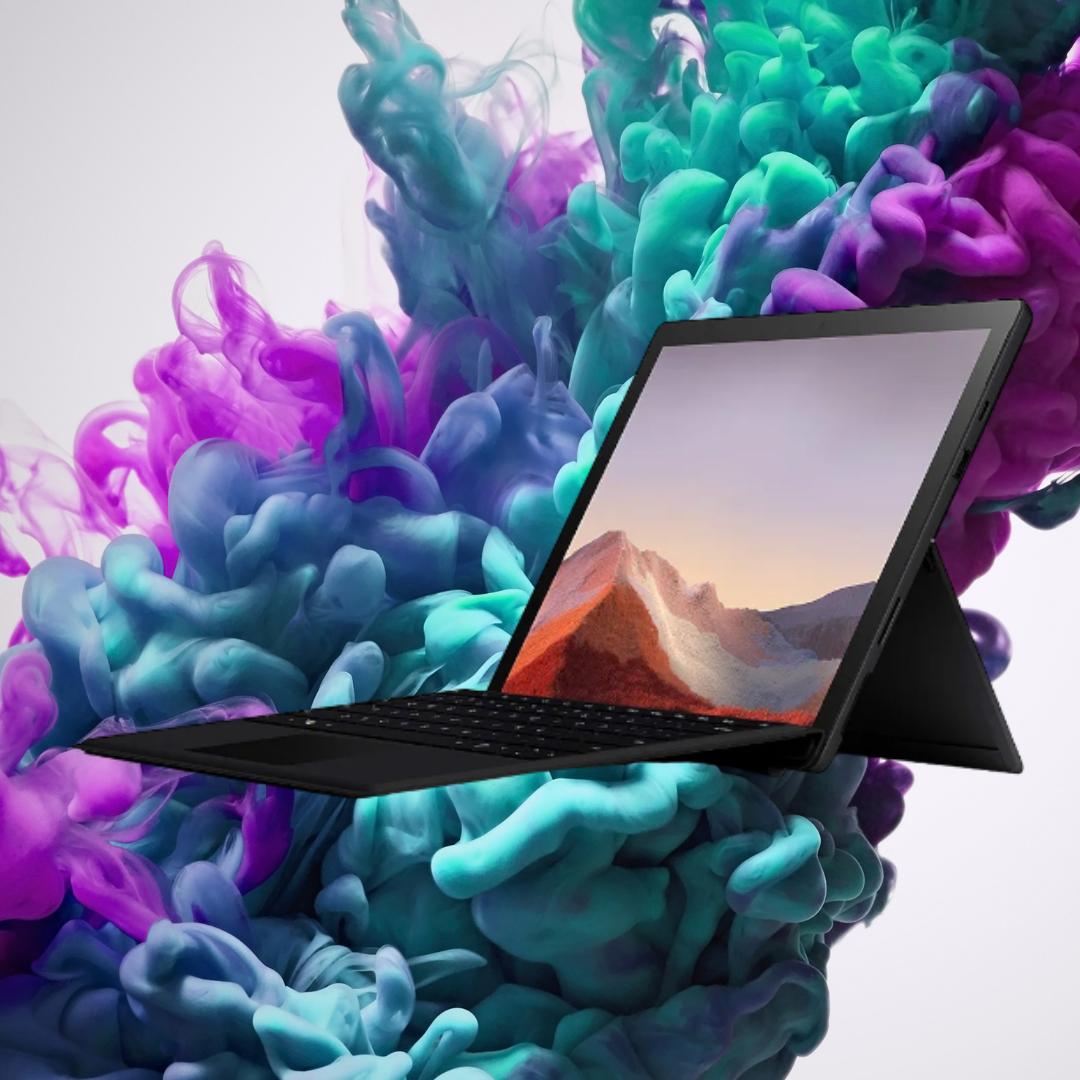 💻Surface Pro 7 w/ Stylus🖥 | Touchscreen 2-in-1 Laptop | Magnetic Stylus Pen | Detachable Keyboard