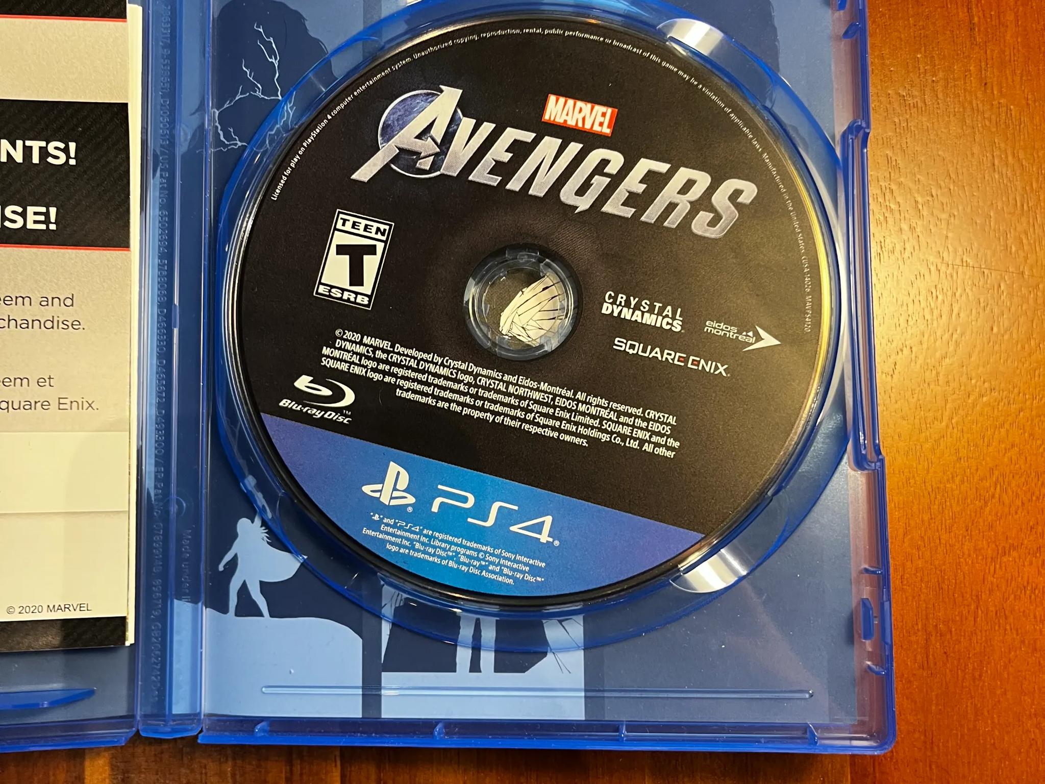 MARVEL AVENGERS PS4/PS5 - SALE