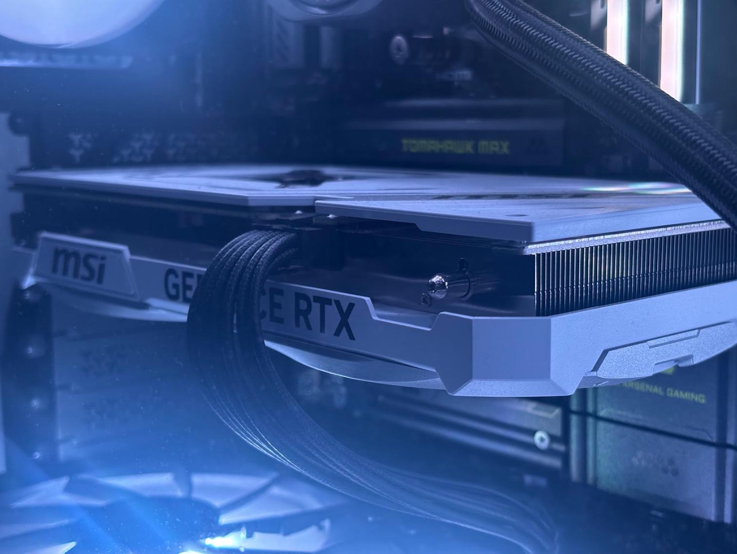 Like New MSI GeForce RTX 4070 Super Ventus White OC Dual Fan 12GB Graphics Card