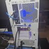 Custom White All AMD build.  9070XT and 9700X CPU