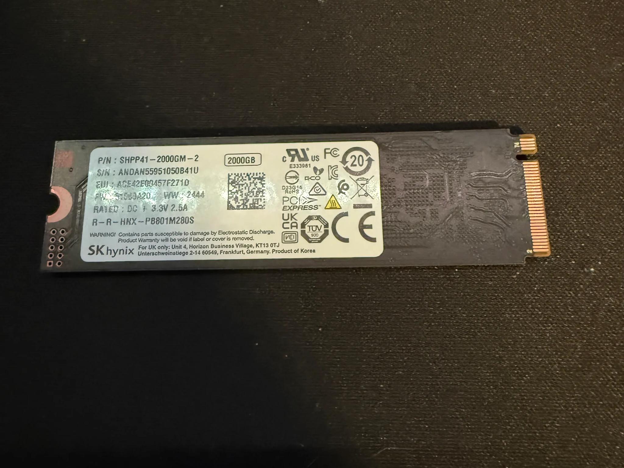 SK Hynix 2TB PLATINUM P41