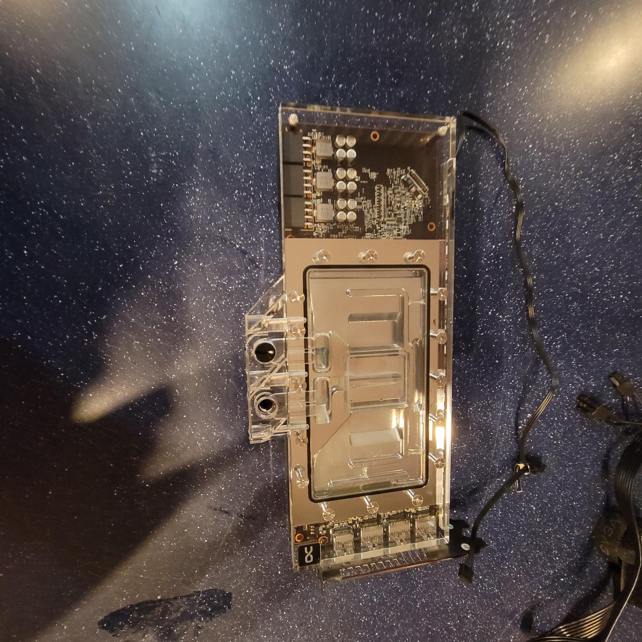 Watercooled Xfx 7900xtx with air cooler