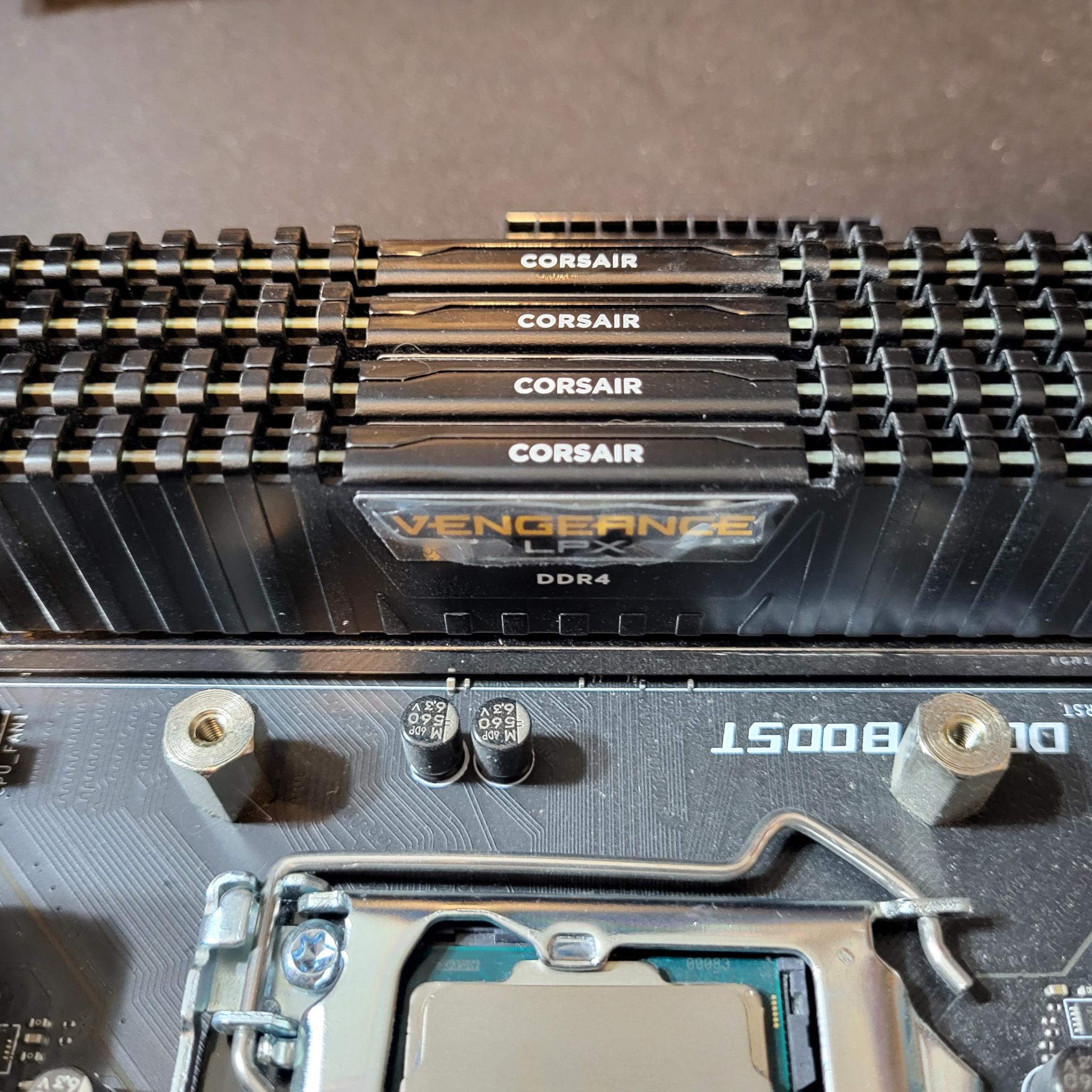 Intel Z270 m/board, i7600K CPU, 32GB DDR4 memory bundle