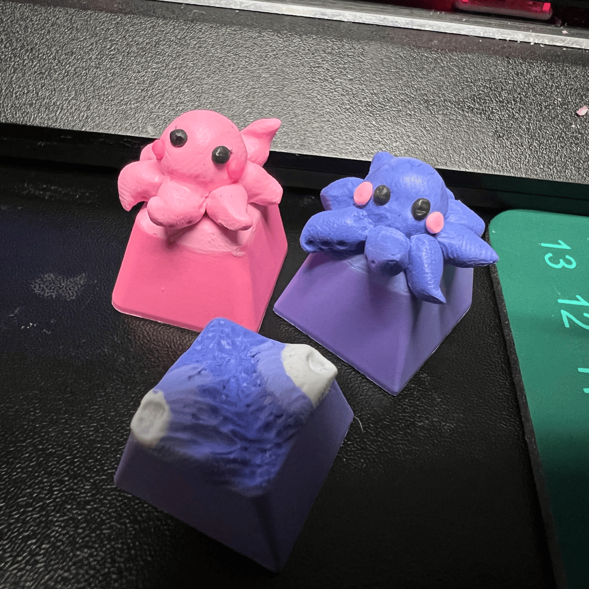 DOLLAR KEYCAPS S2 - Pink OctoBae Keycap