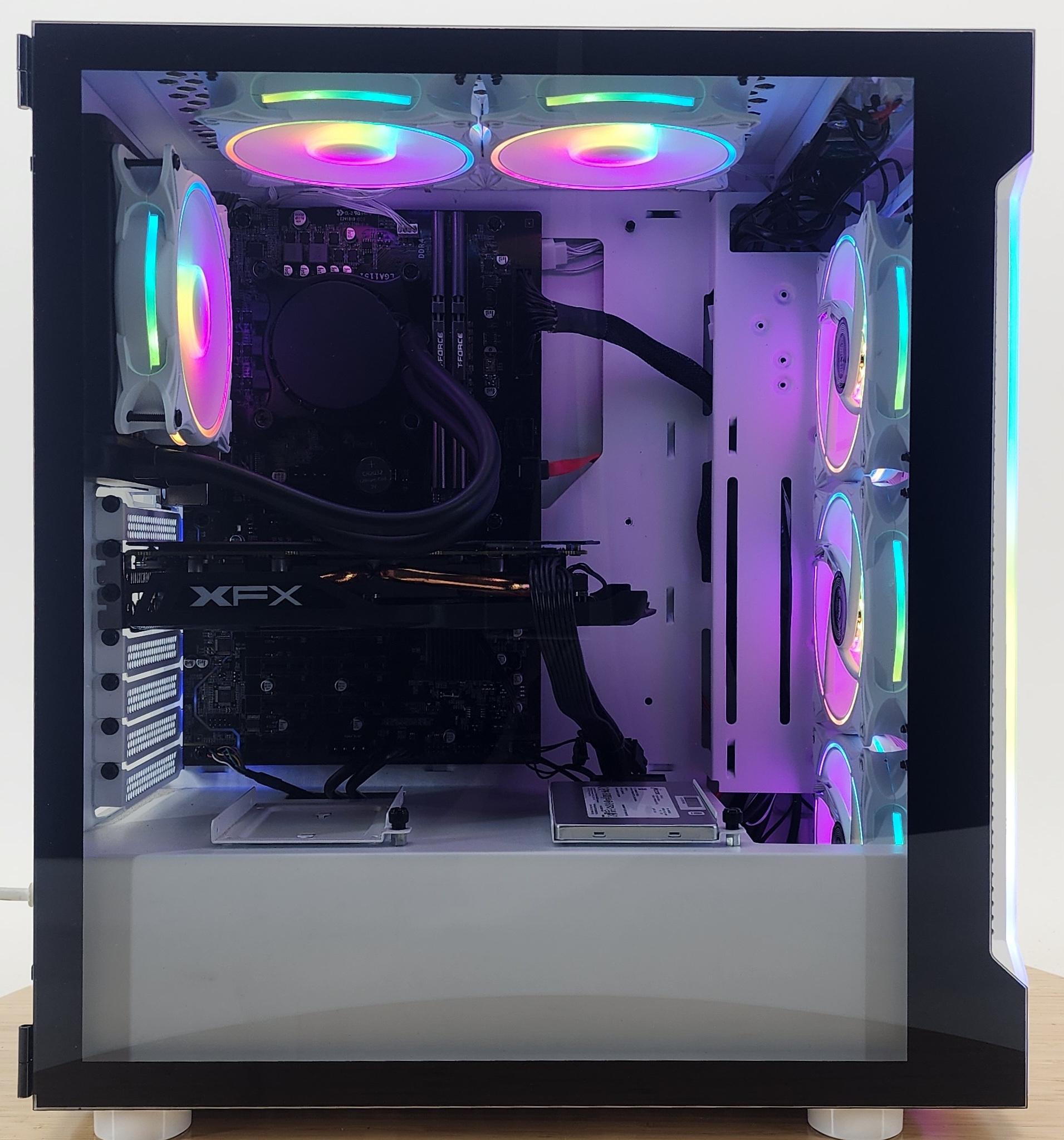 Gaming PC i7-6700 16GB RAM 1TB SSD RX 580 8GB Windows 11 Computer