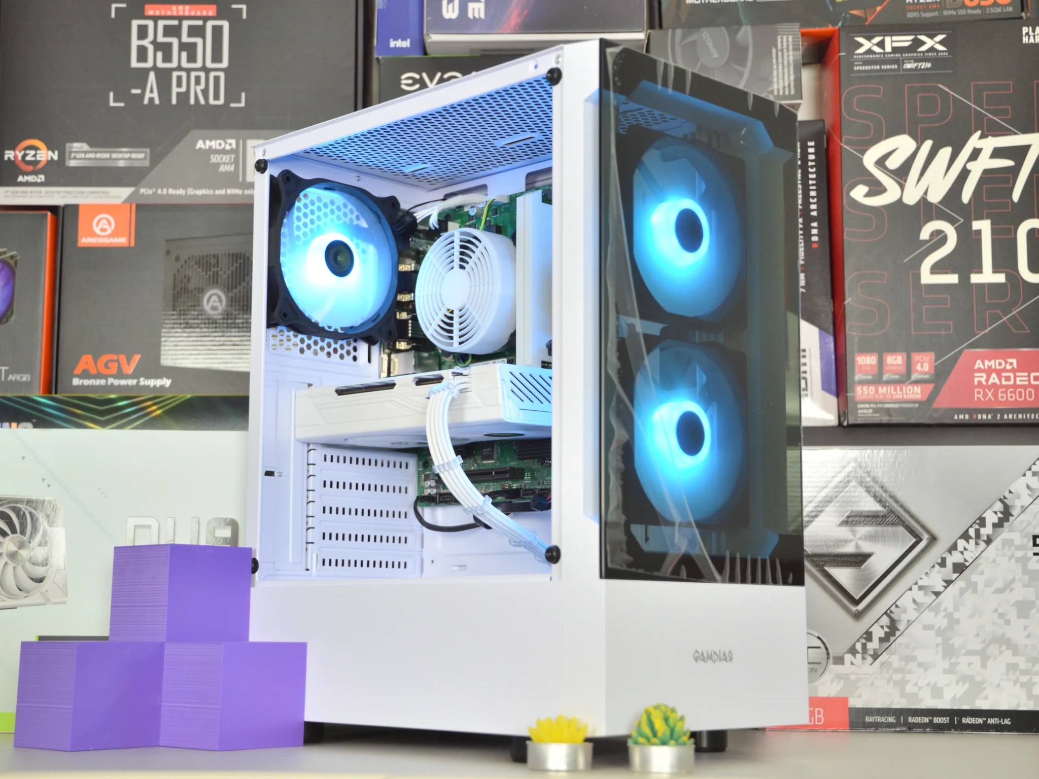 🟣⚪| RX 580 8GB | INTEL i5 8400 | 16GB DDR4 RAM | 512GB NVME SSD | Royal Snow 2.0 |