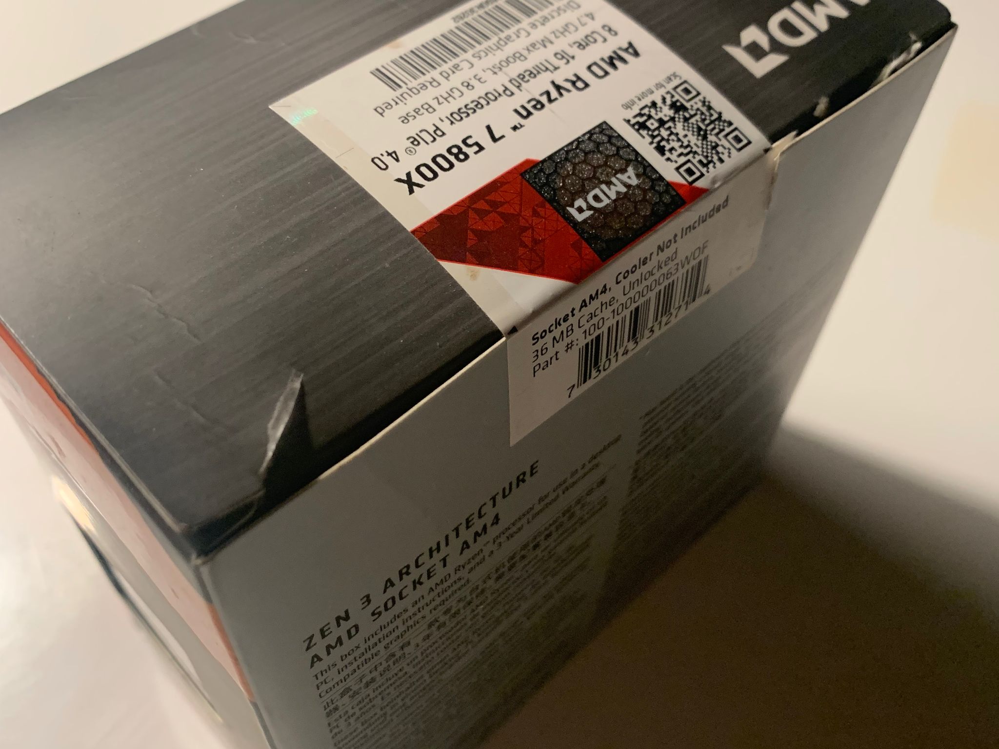 Ryzen 7 5800X - BRAND NEW IN BOX!!!