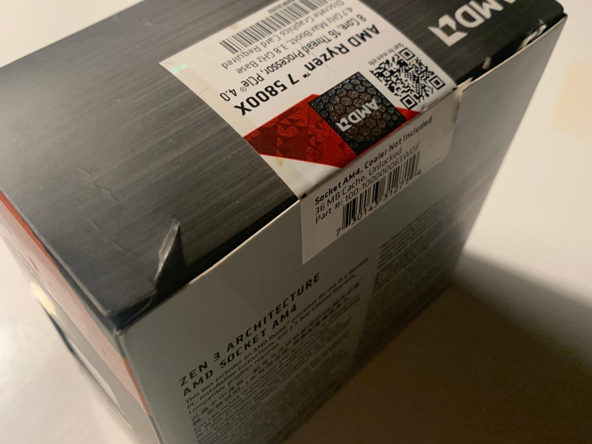 Ryzen 7 5800X - BRAND NEW IN BOX!!!