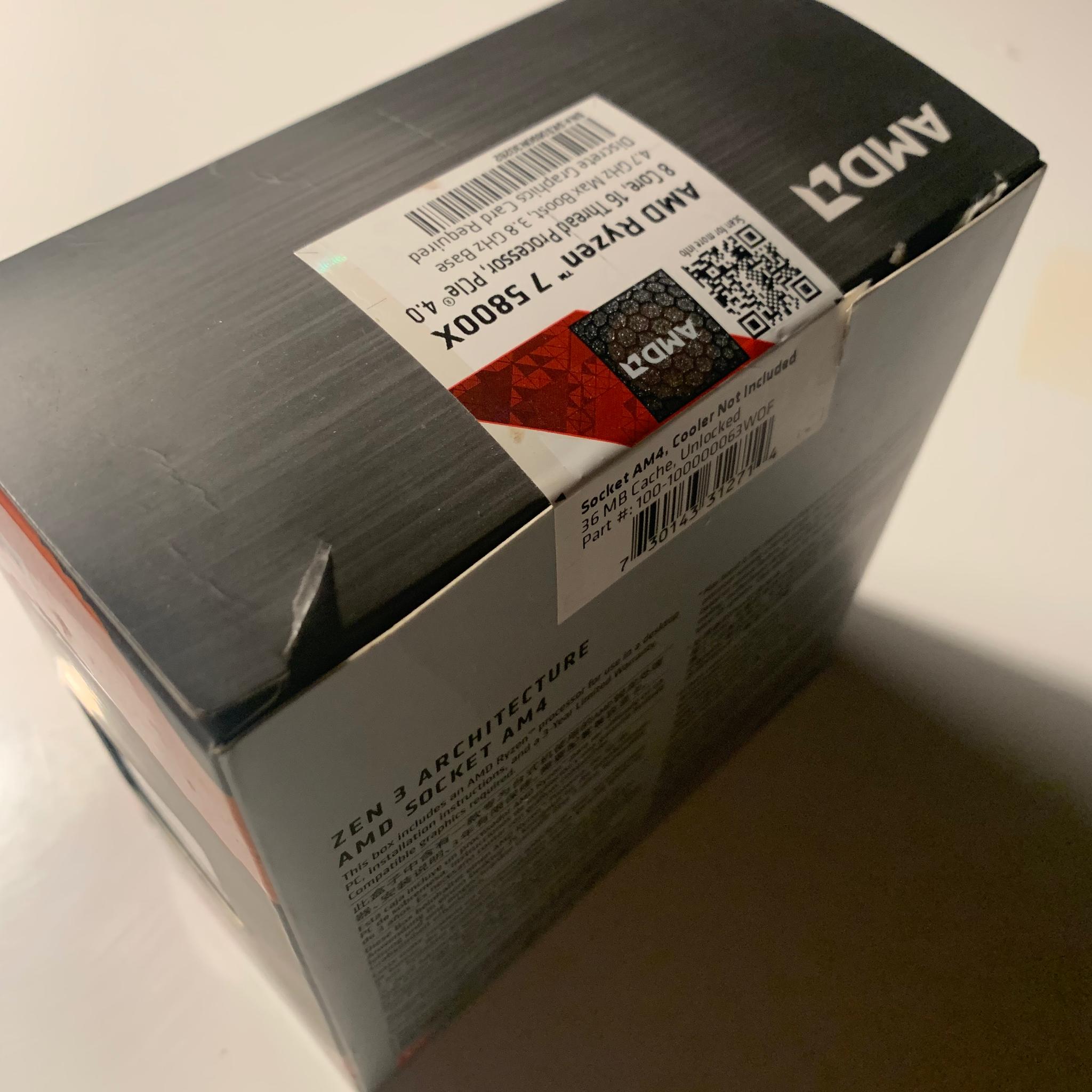 Ryzen 7 5800X - BRAND NEW IN BOX!!!
