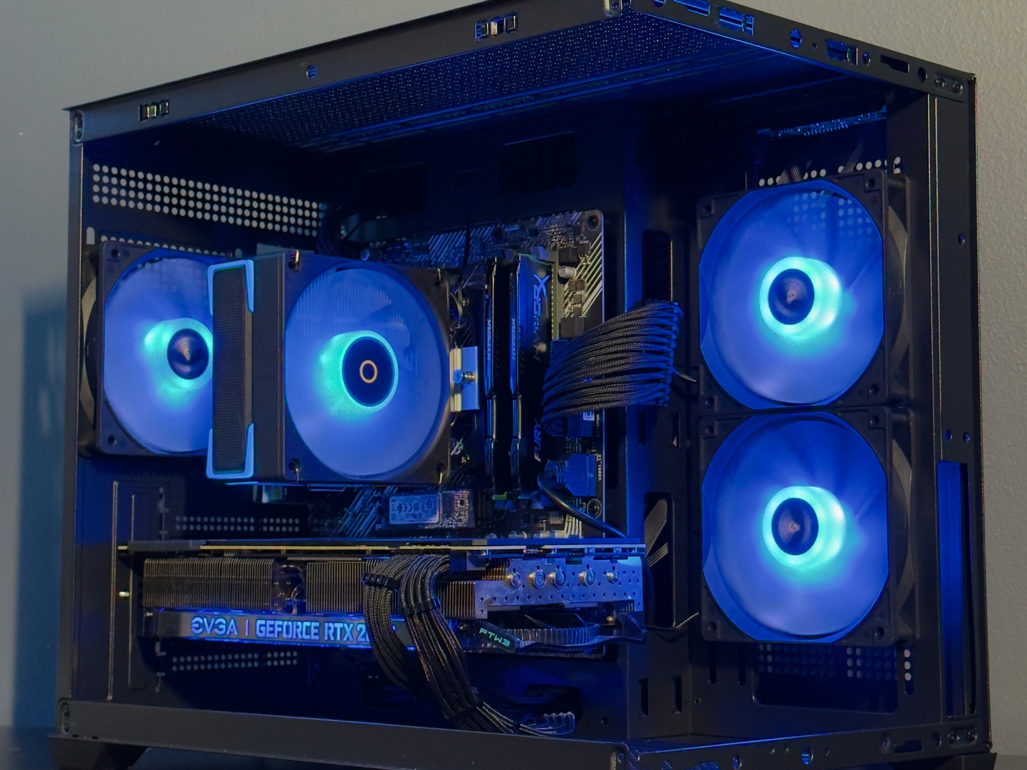 🔥RTX 2080, Ryzen 5 5500, 16GB DDR4, 512GB SSD- Aura Gaming PC