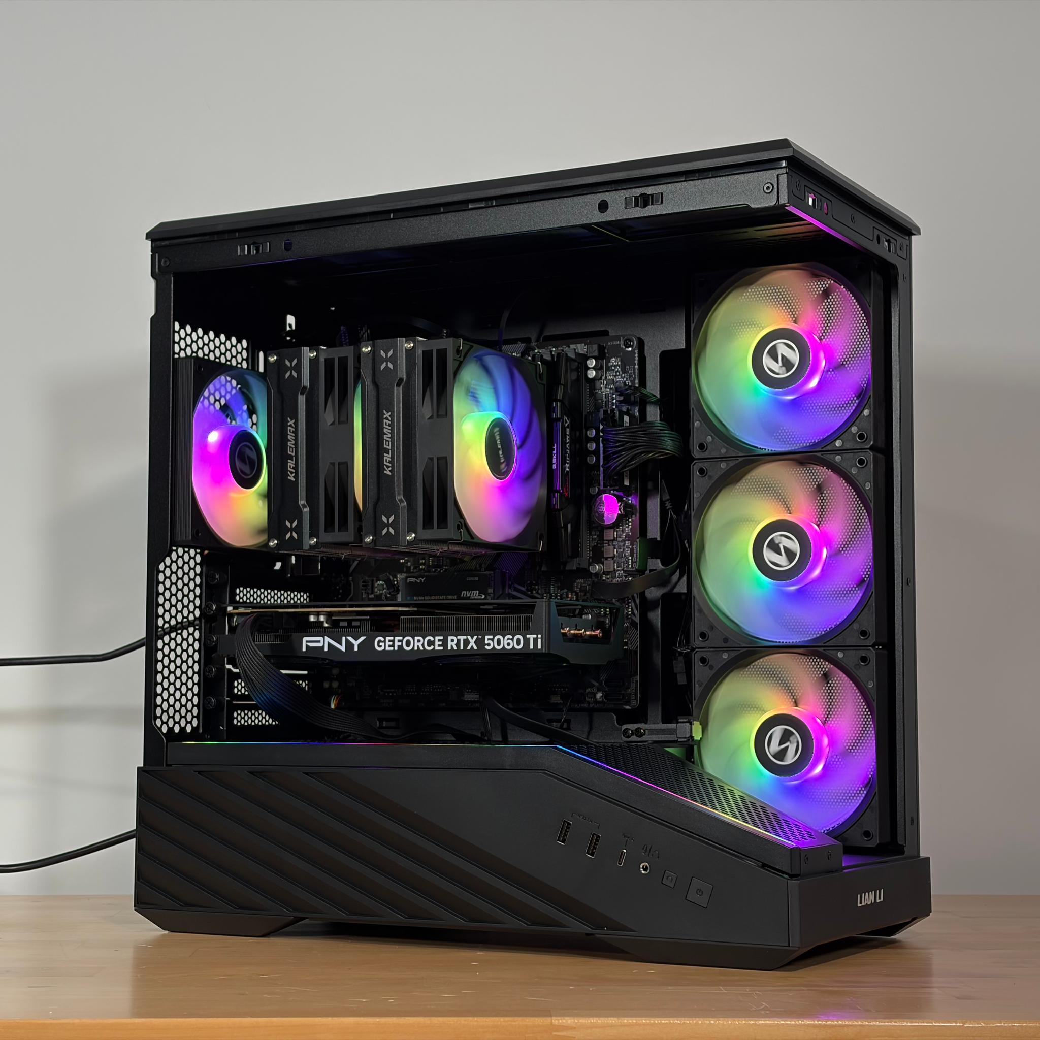 RTX 5060ti Ryzen 7 5800XT Gaming PC