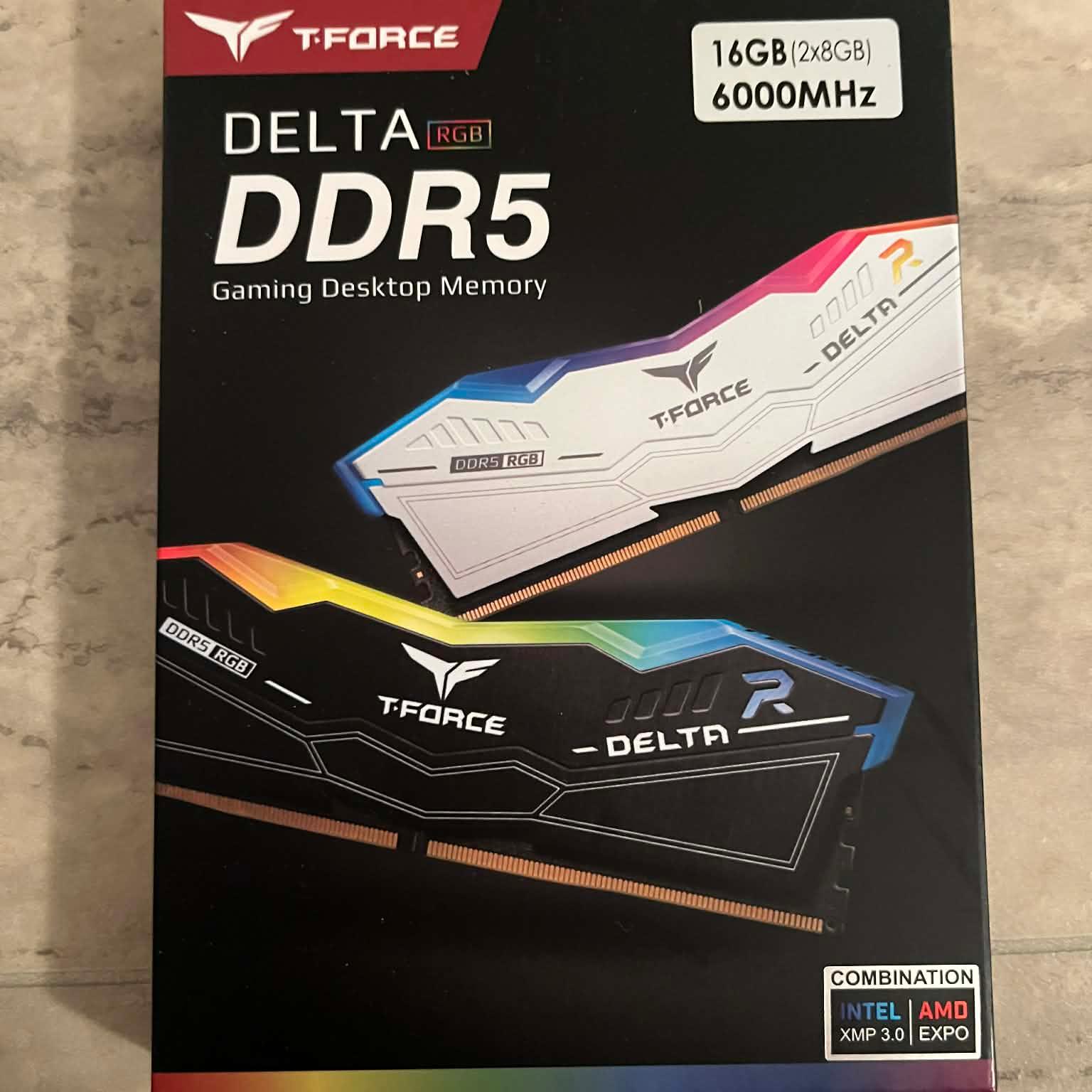 Team Group 16GB (2 x 8GB) 288-Pin PC RAM DDR5 6000 *BRAND NEW*
