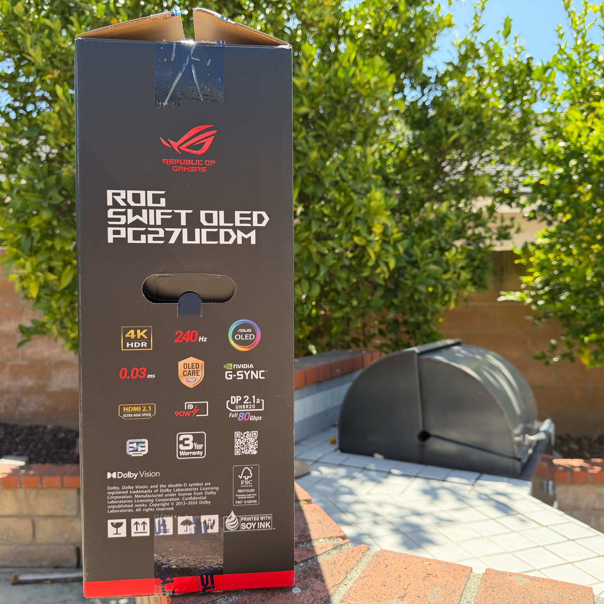 ROG Swift OLED PG27UCDM 240Hz Gaming Monitor