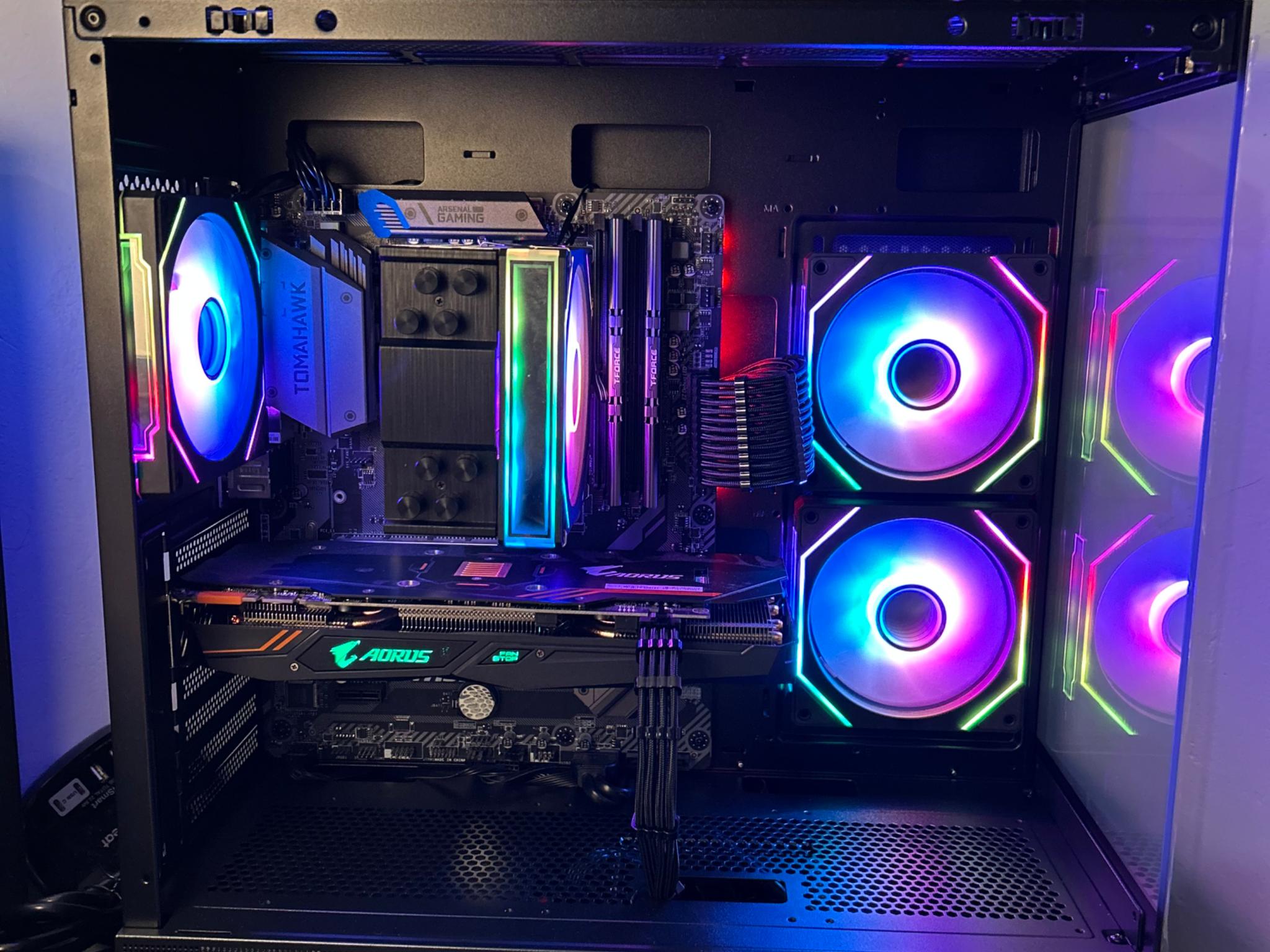 Aorus GTX 1070 TI | Ryzen 5 2600X | Black 1080p gaming PC