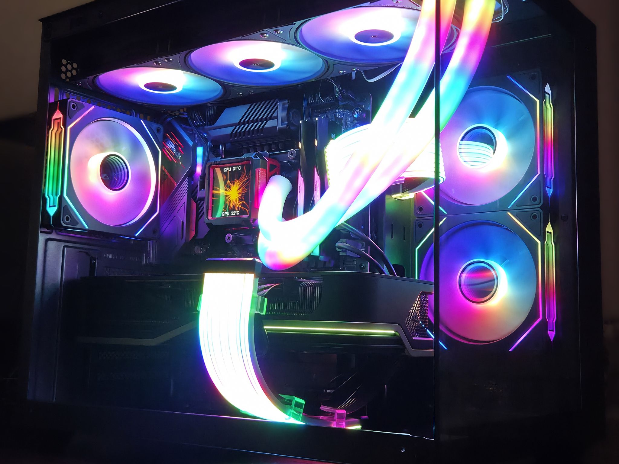 The Inferno!🔥 14600K | 6950XT | 32GB DDR5 | 1TB Gen4 NVMe | LCD Display