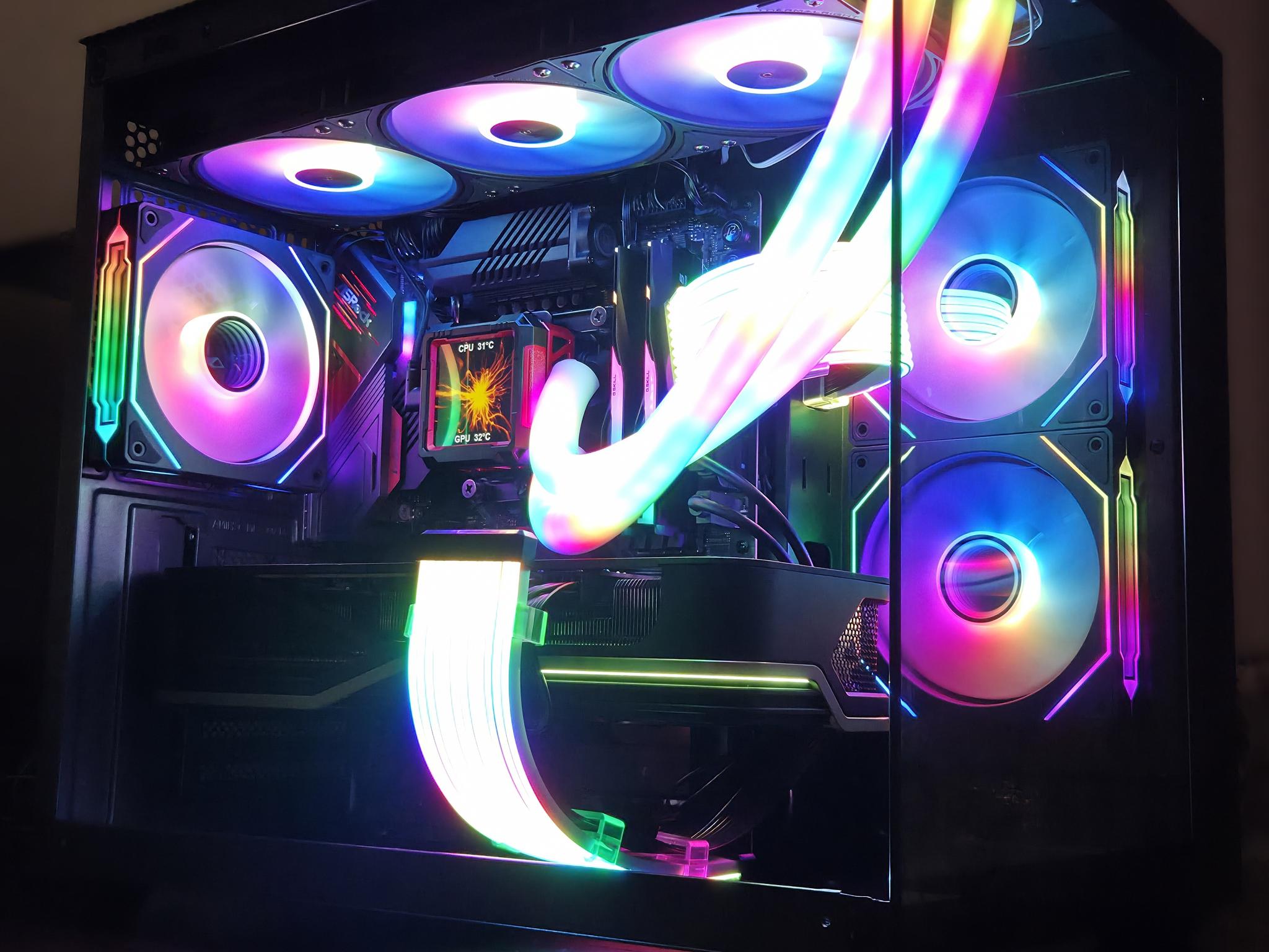 The Inferno! 🔥 – i5-14600K • RX 6950 XT • 32GB DDR5 • LCD Display • 1440p / 4K Gaming PC