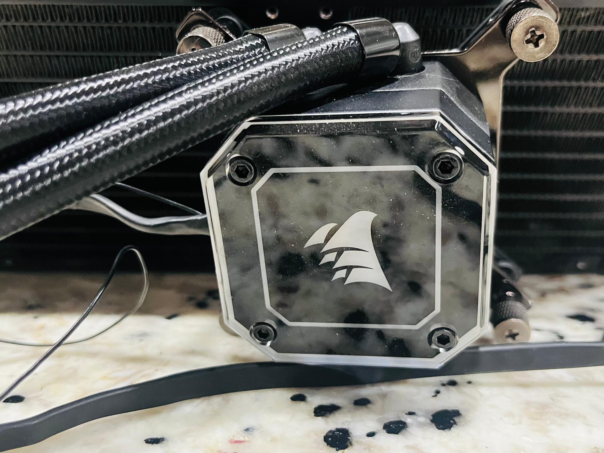 Corsair LGA 1200 Only Cooler "No Fans Included"