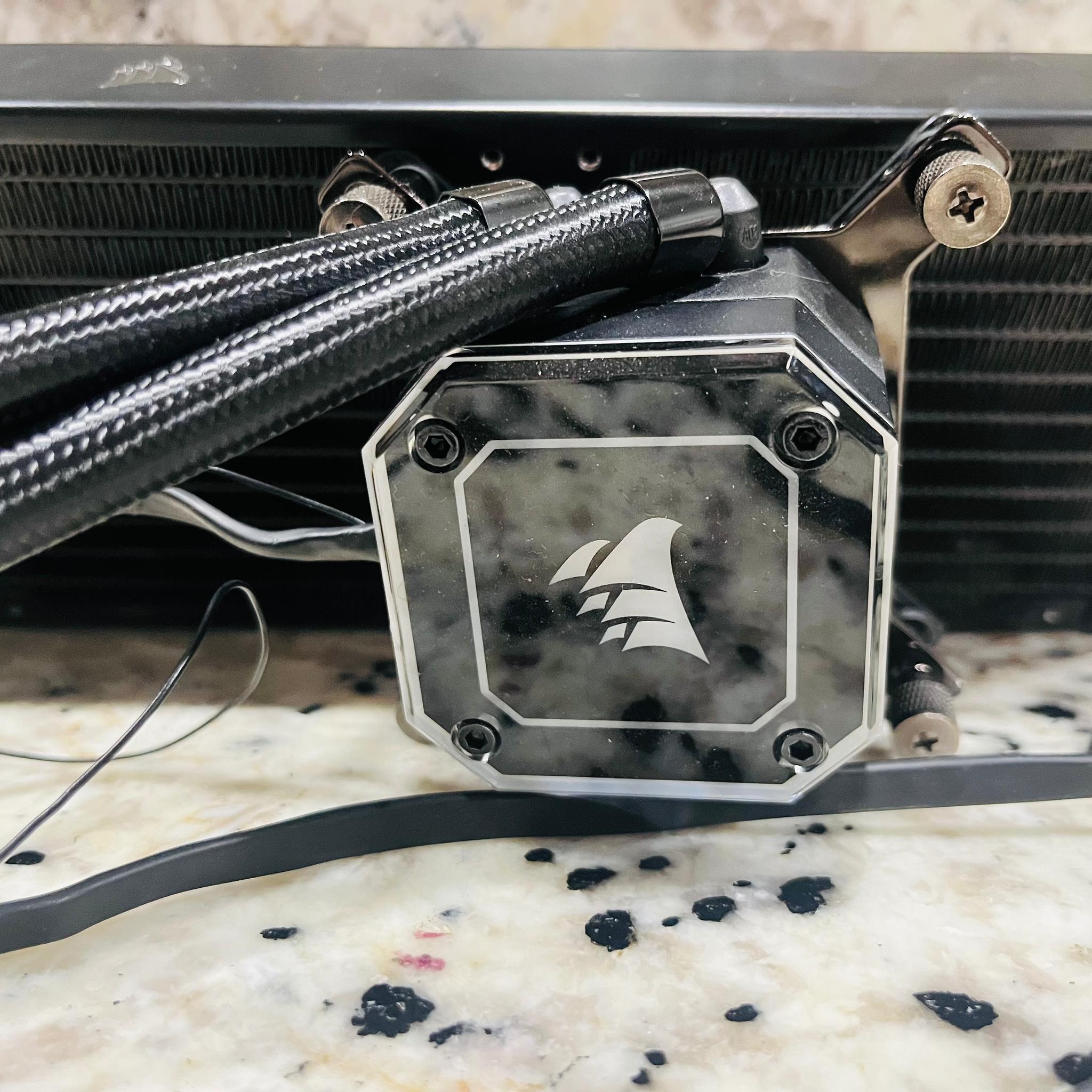 Corsair LGA 1200 Only Cooler "No Fans Included"