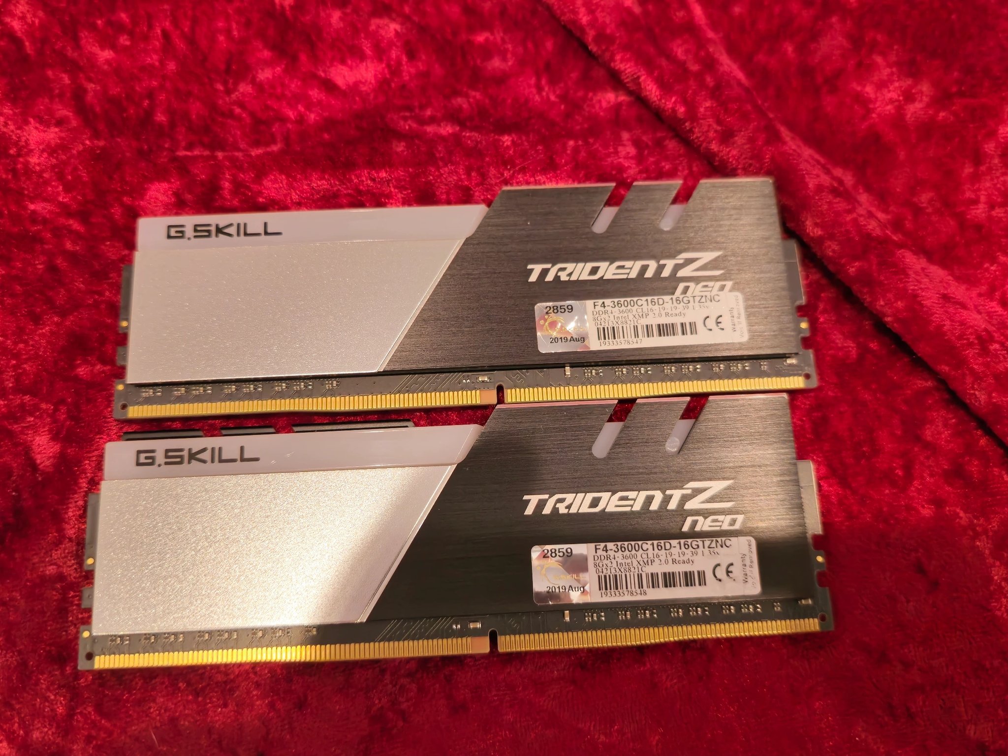 G Skill TridentZ Neo RGB DDR4 16GB (2X8GB)