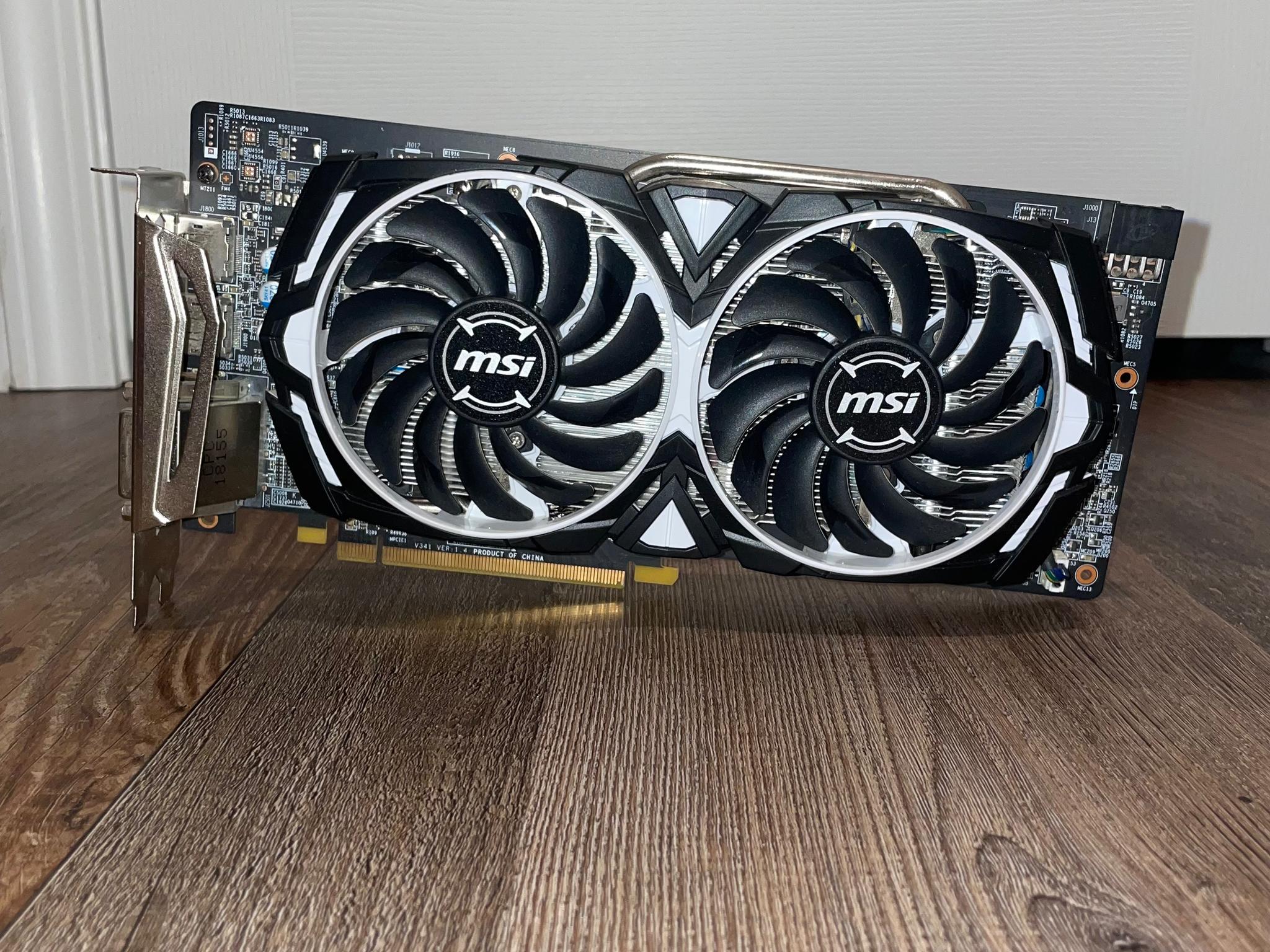 Msi Armor Rx 580 8 GB