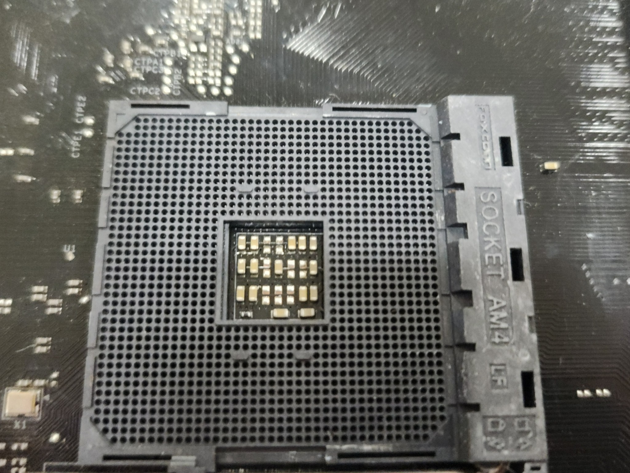 DEAD MEMORY CHANNEL ASROCK B450 PRO4 AM4 MOTHERBOARD NO BOX NO I/O PLATE