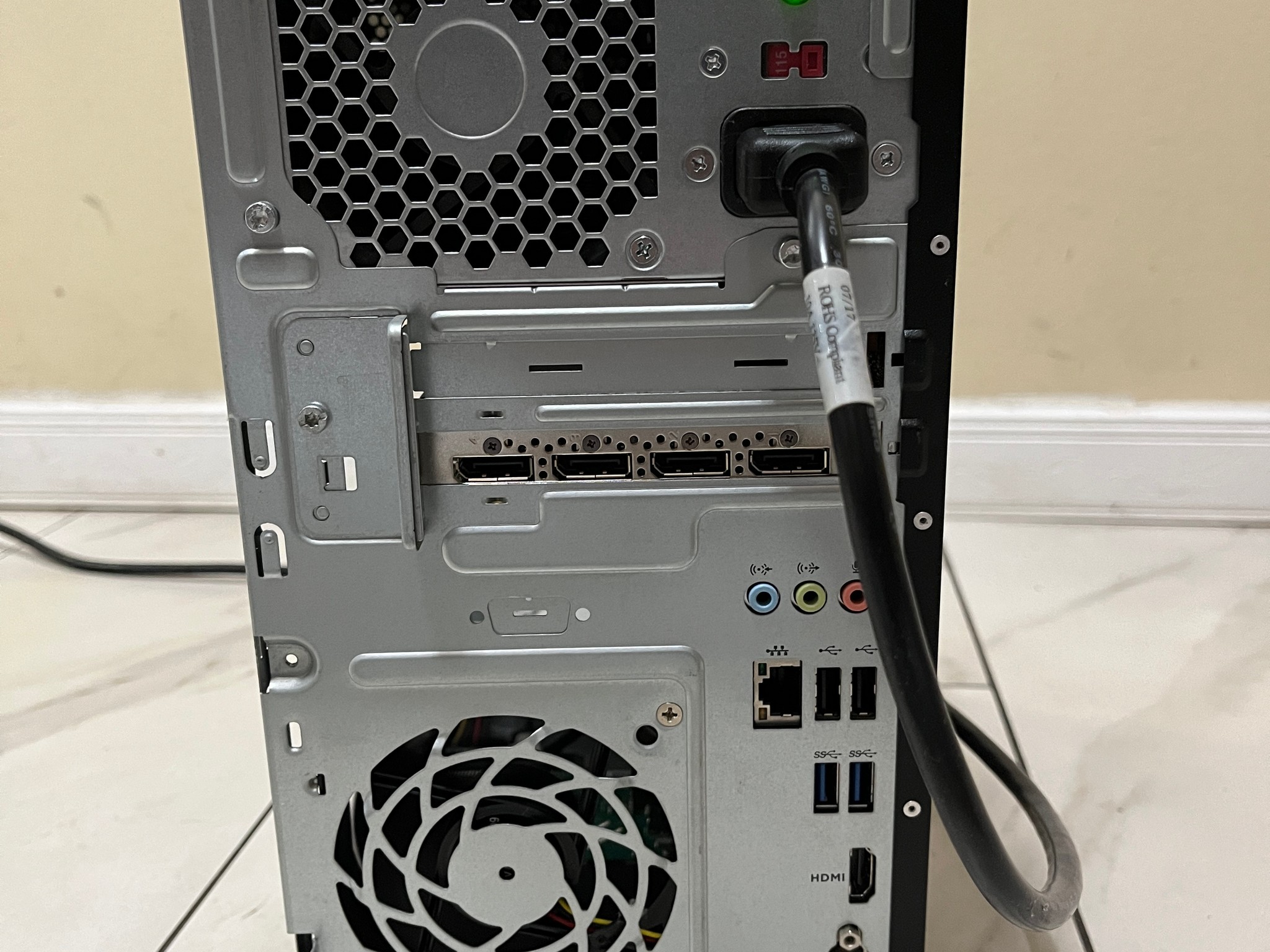 🔥🖥️ Super Budget HP Gaming PC –  Intel i5-6400T, NVIDIA M2000 4GB, 628 GB Storage & 12 GB RAM