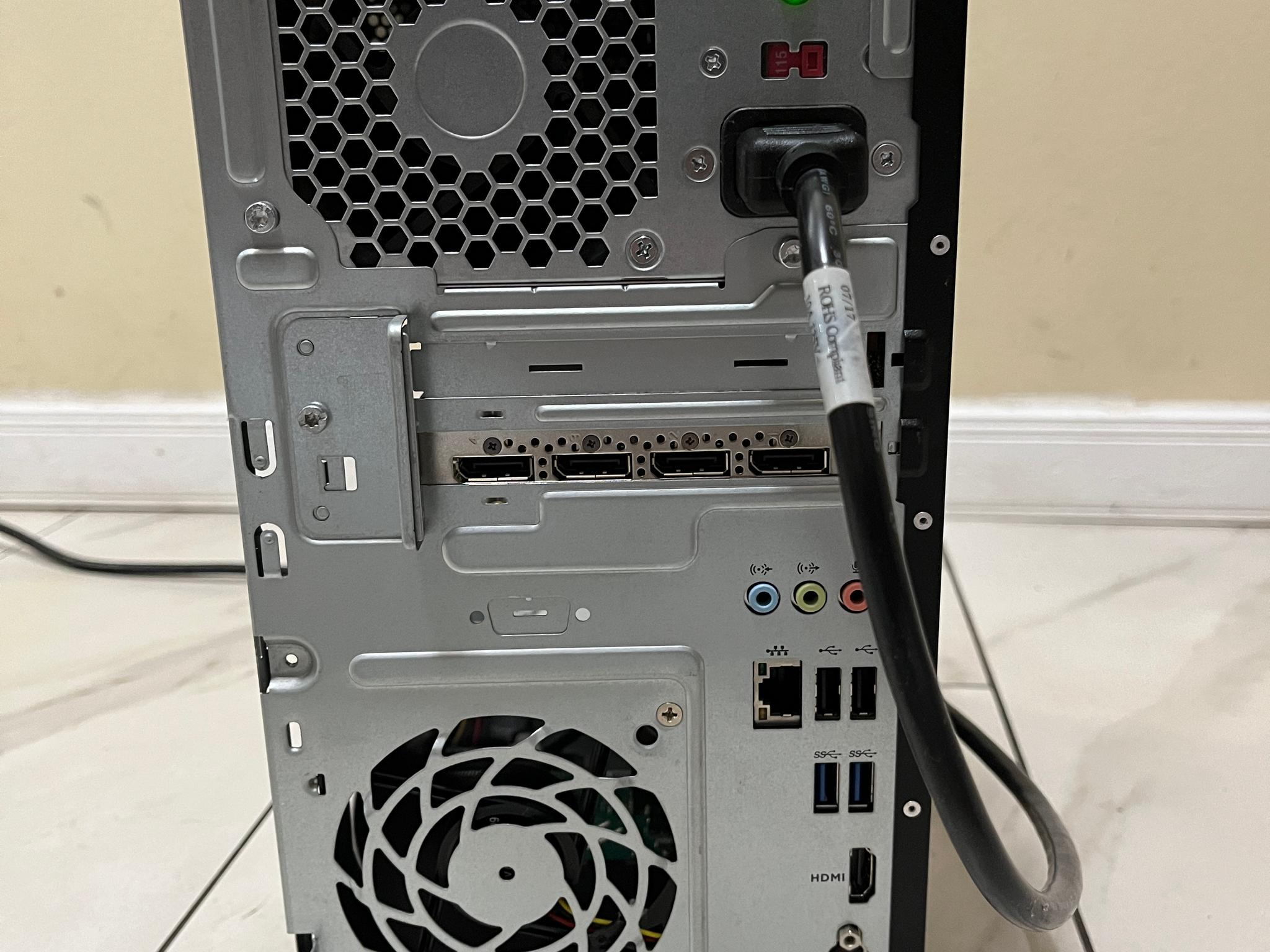 🔥🖥️ Super Budget HP Gaming PC –  Intel i5-6400T, NVIDIA M2000 4GB, 628 GB Storage & 12 GB RAM