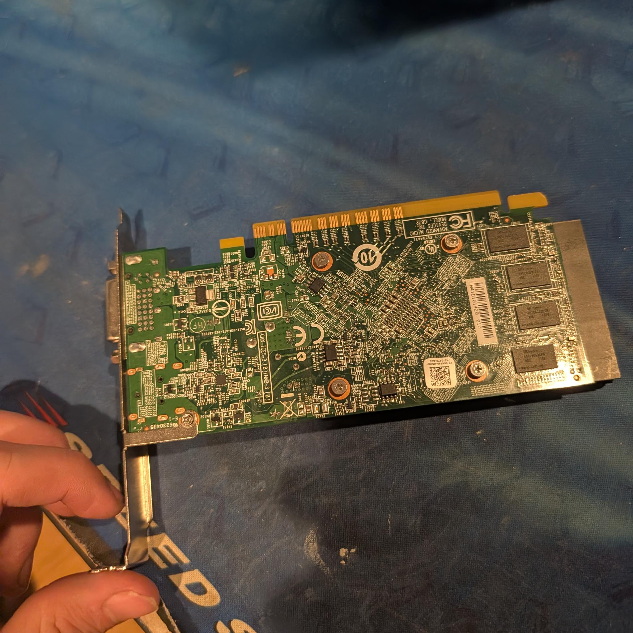 R7 350X freshly cleaned and repasted