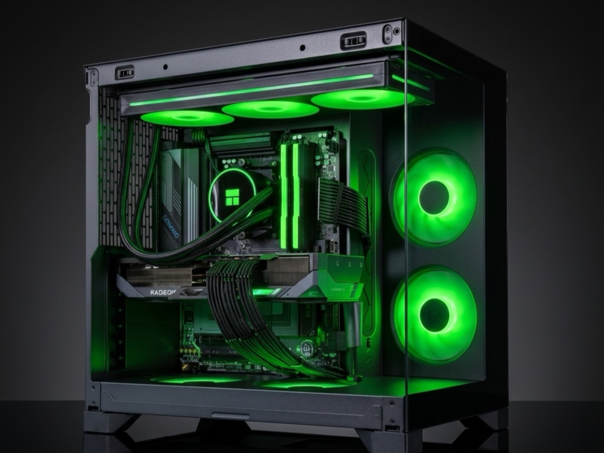 ☄️AMD Beast Gaming PC☄️ AMD RX 9070 XT 16GB☄️ AMD Ryzen 7 7800X3D☄️ 32GB DDR5☄️2TB NVM...
