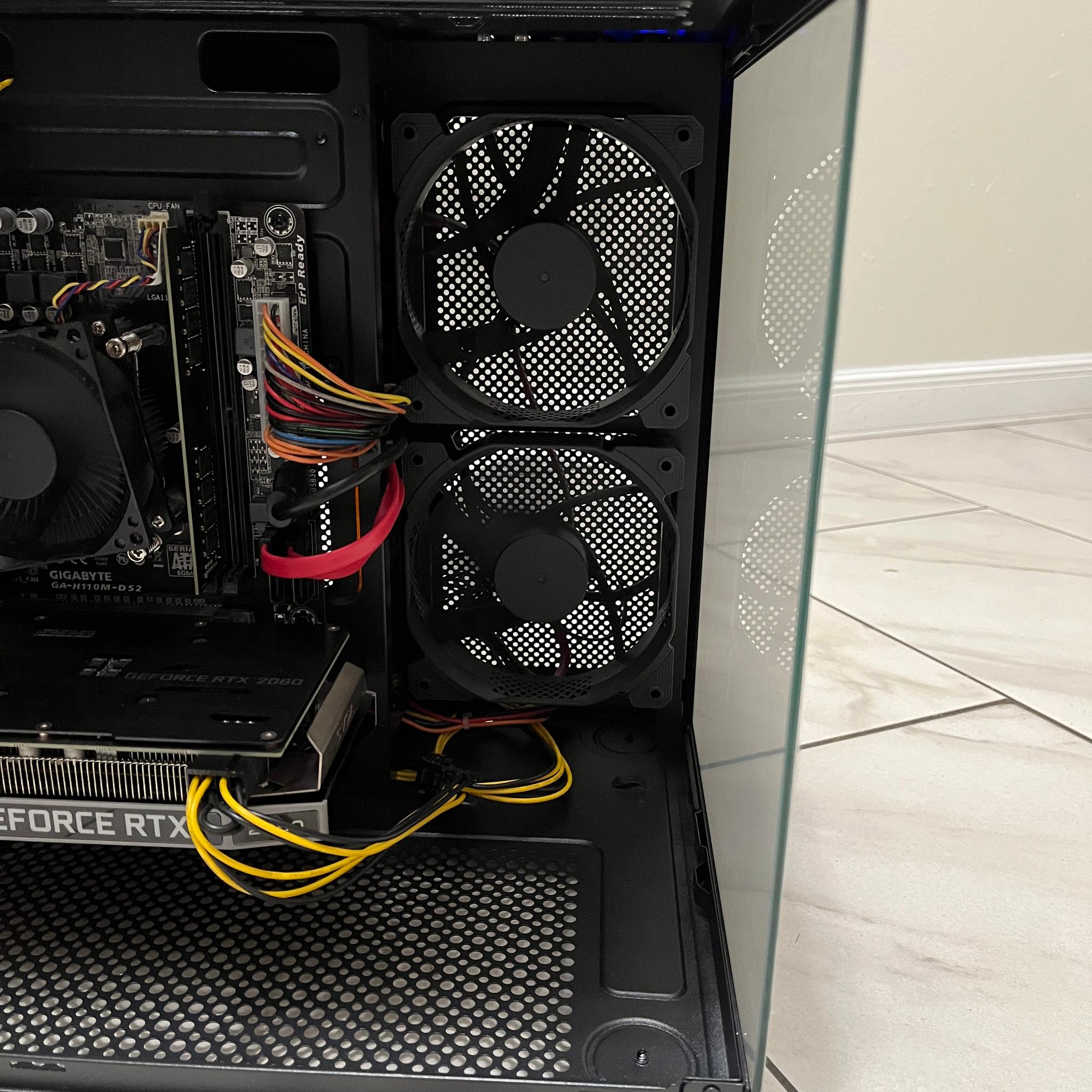 NVIDIA RTX 2060, Intel i5-7500, 16GB RAM, 870 GB Storage, Gaming PC w/ Wi-Fi & Bluetooth