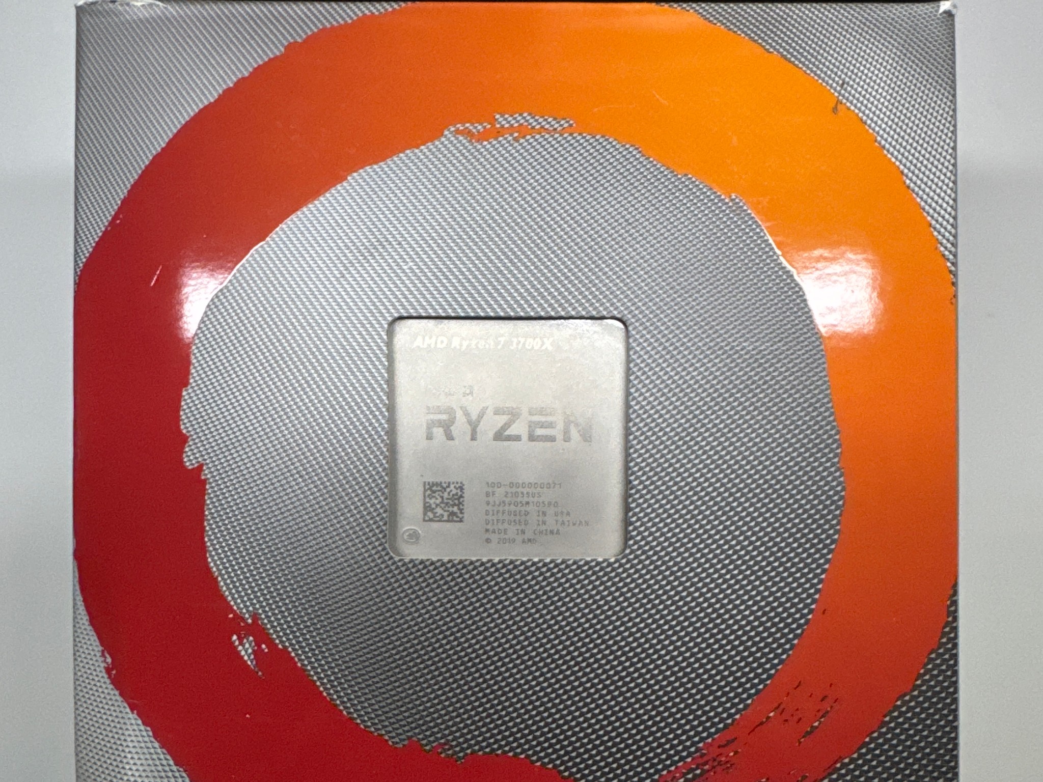AMD Ryzen 7 3700X - AM4 Compatible (Box and Stock Fan Included)