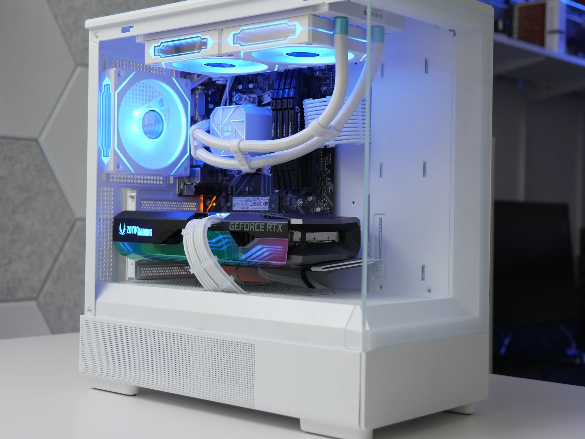 Water Cooled Gaming PC | Ryzen 5 5600x | RTX 3070 | 32GB RAM | WIN 11 | WIFI |