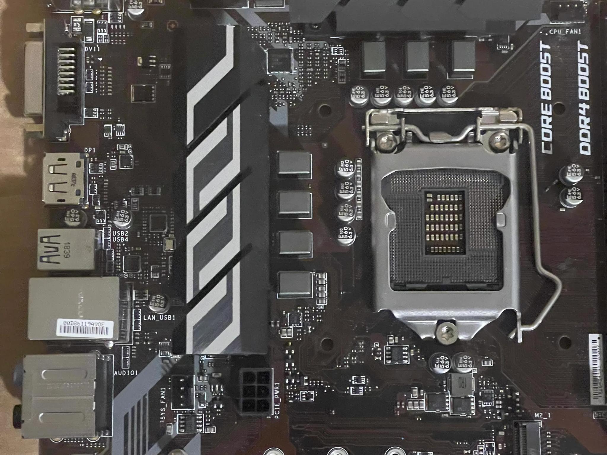 Used, MSI B360-A PRO & i7-8700 Bundle