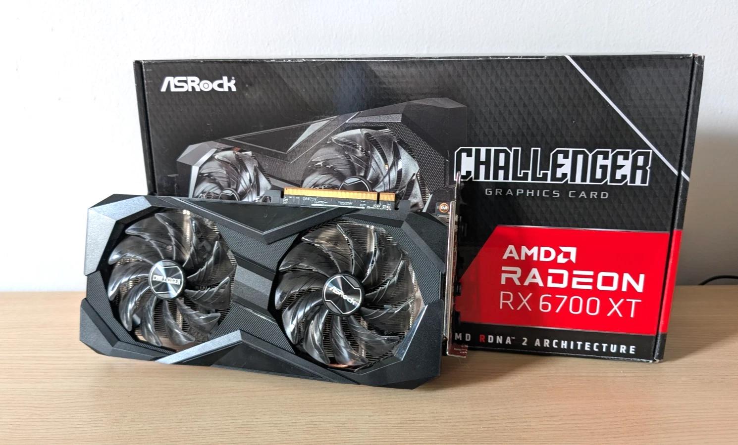 ASRock Radeon RX 6700 XT 12GB Challenger D GPU w/Box